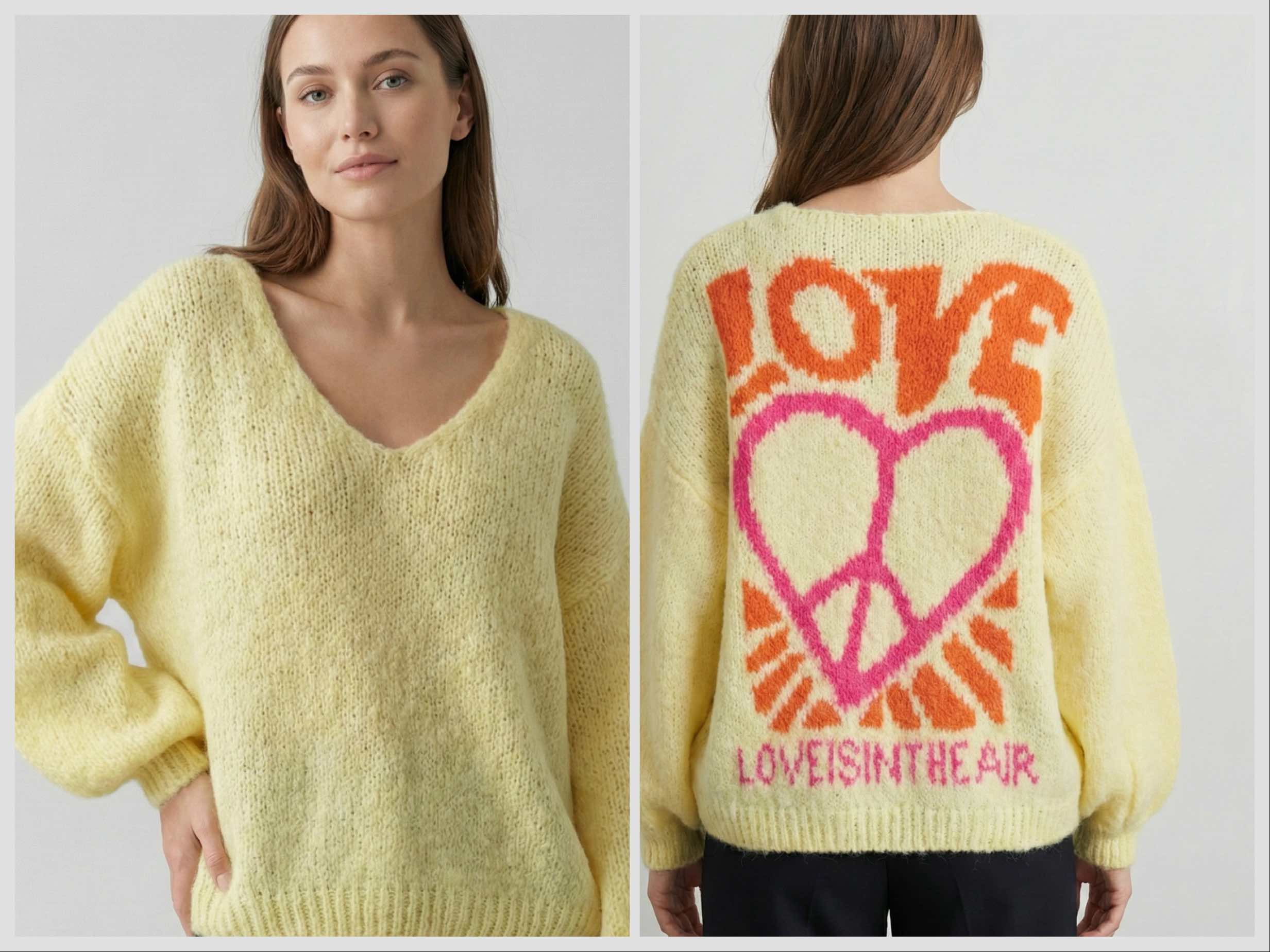 Cultural Jacquard V-neck Sweater art. 21568