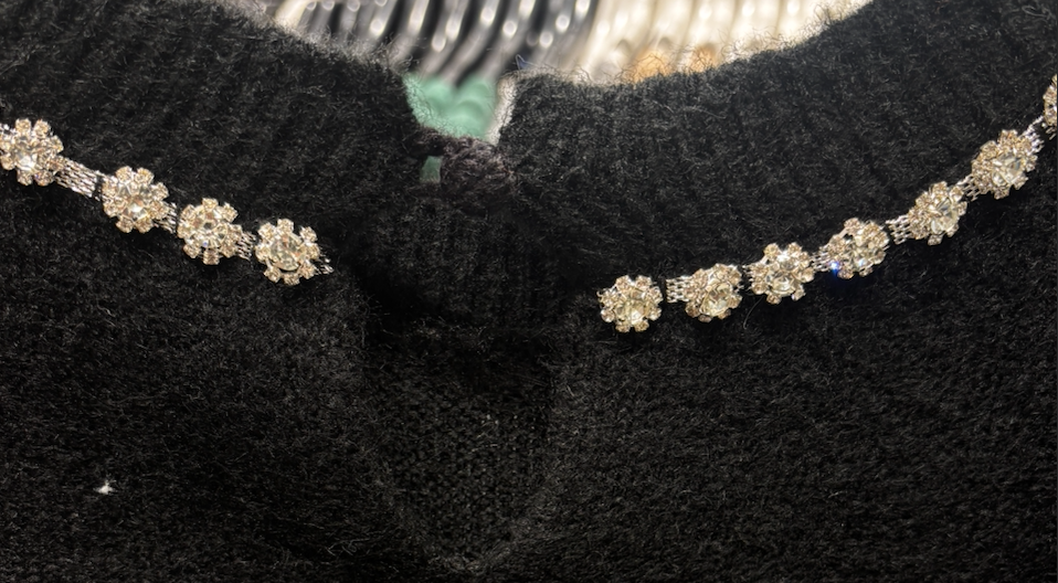 Mid-length sleeve girl necklace art:6062