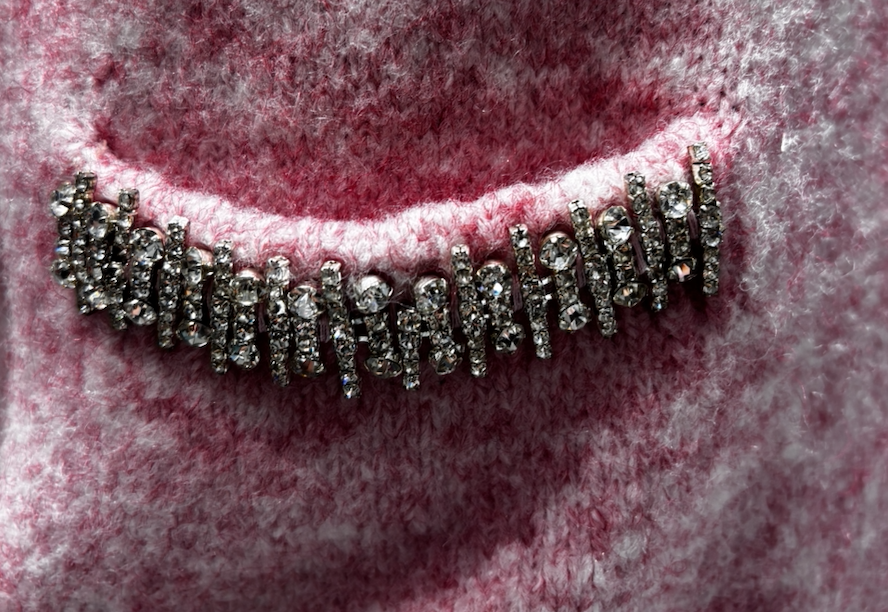 Mid-length sleeve girl necklace art:6062