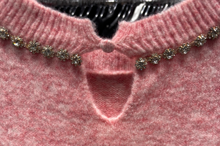 Mid-length sleeve girl necklace art:6062