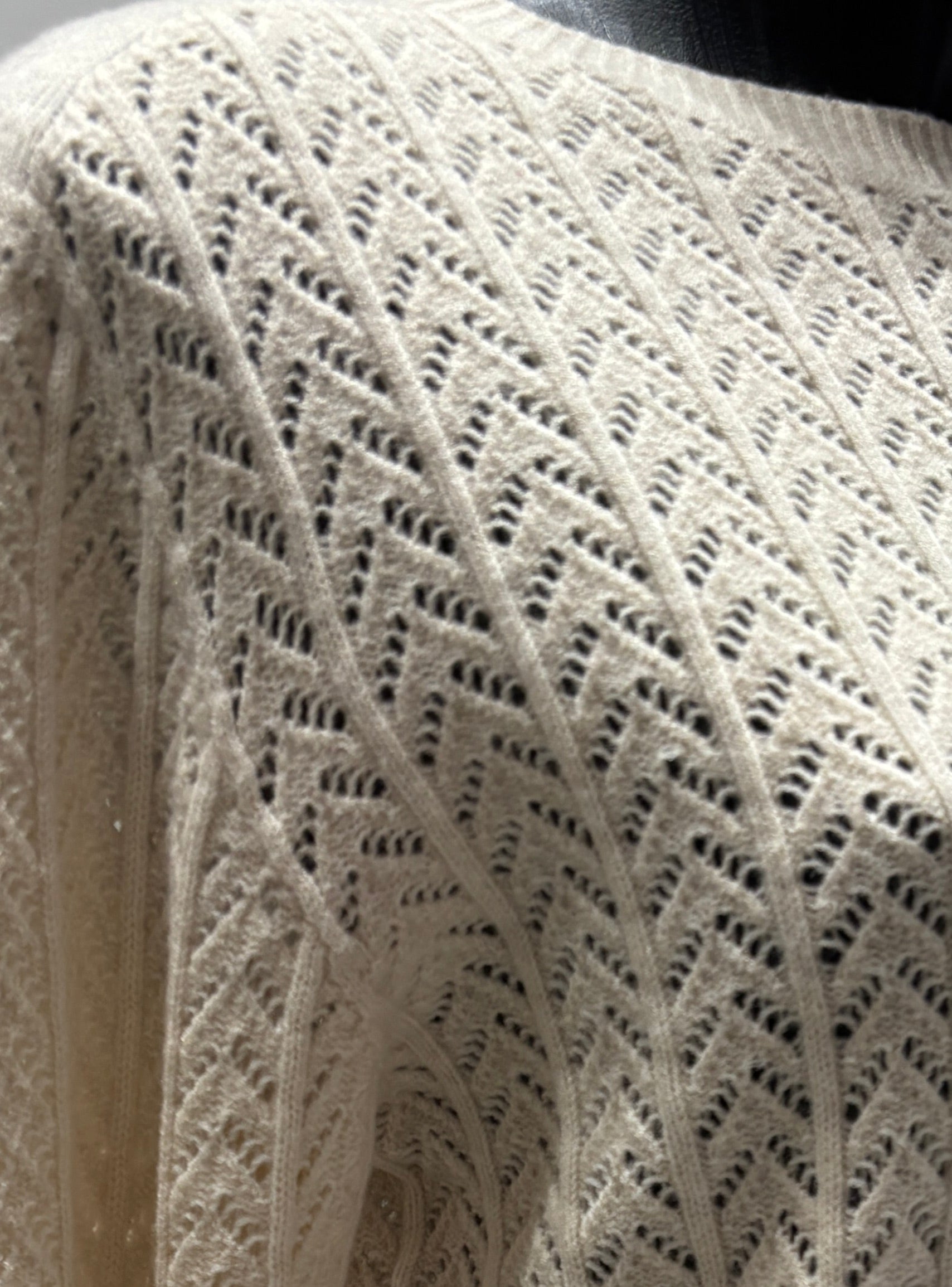 Openwork skin-friendly sweate gd1531