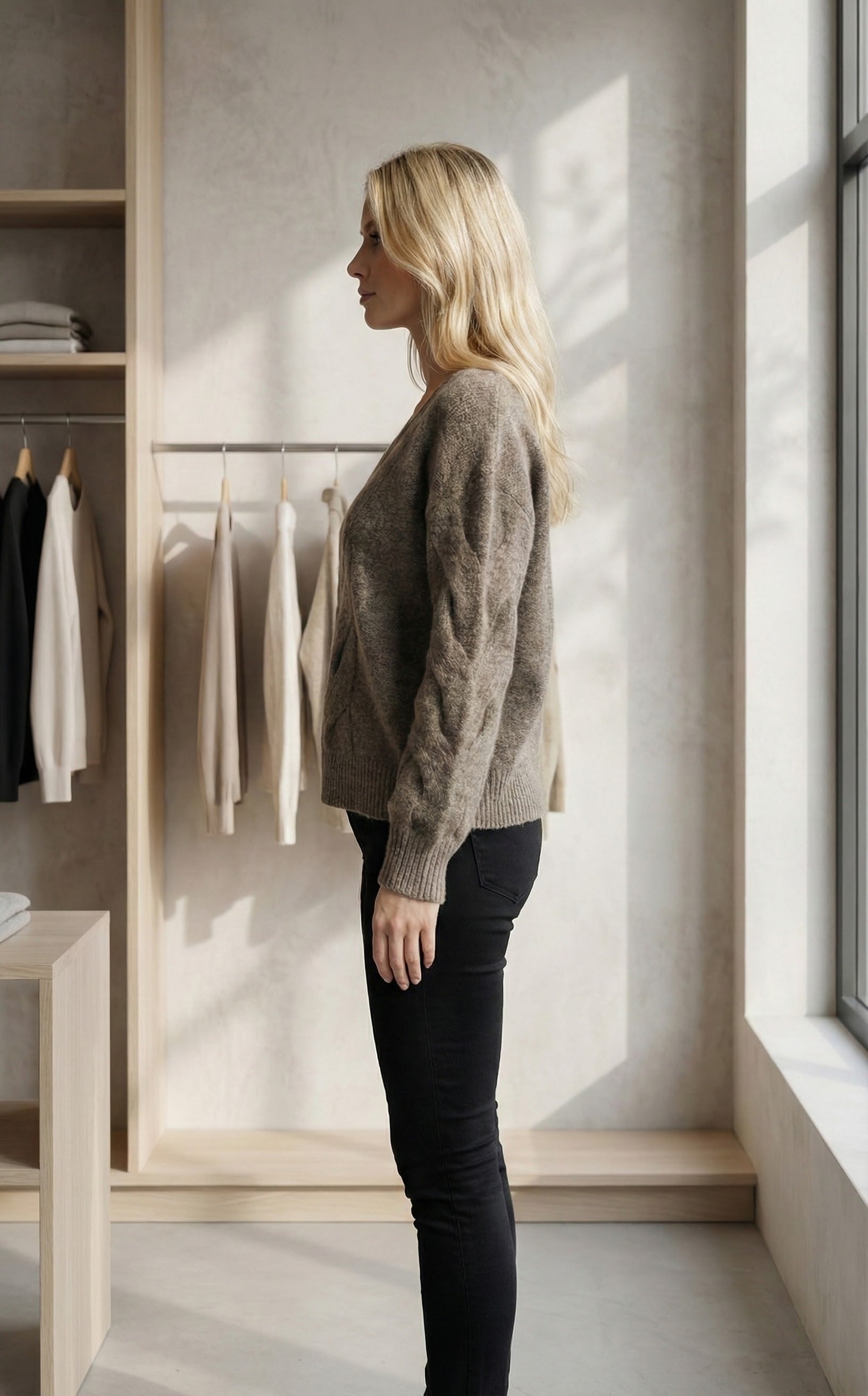 Vneck big Twisting rope art.6013