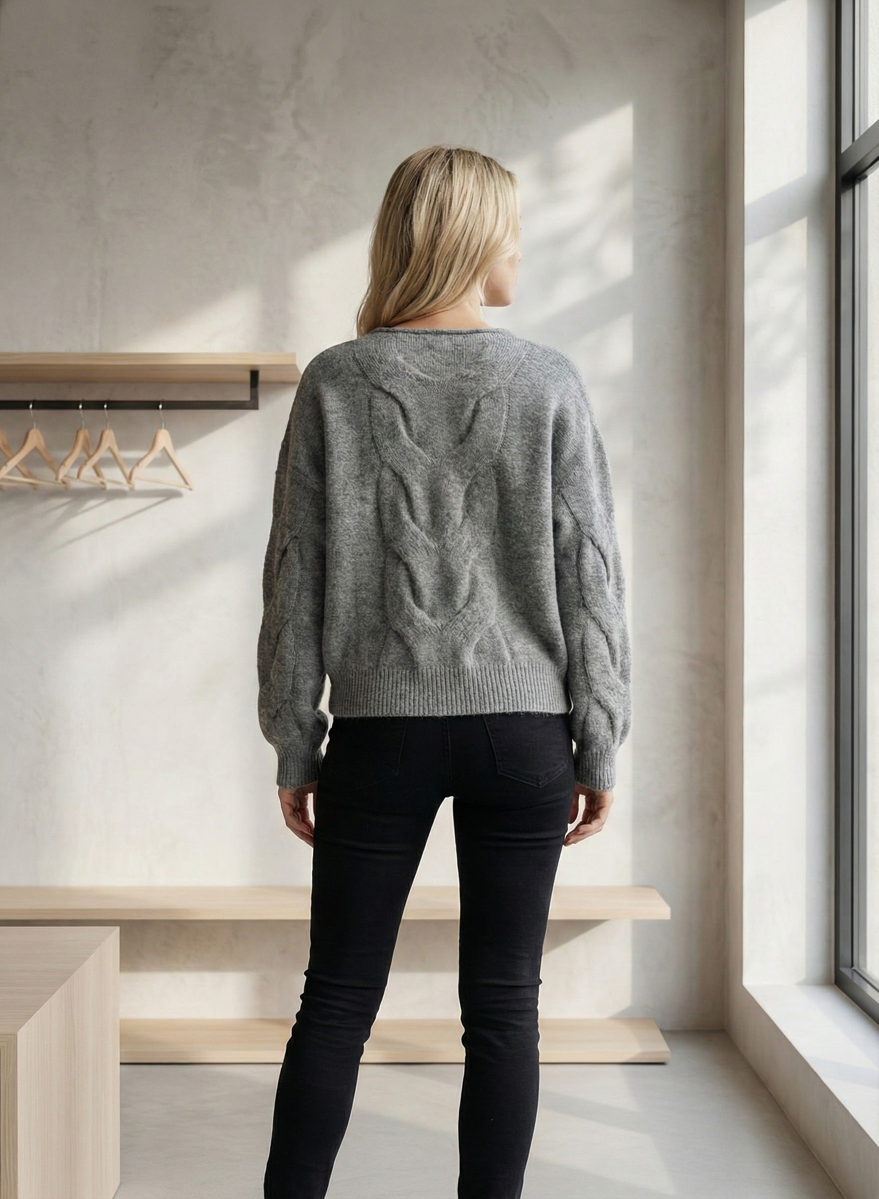 Vneck big Twisting rope art.6013