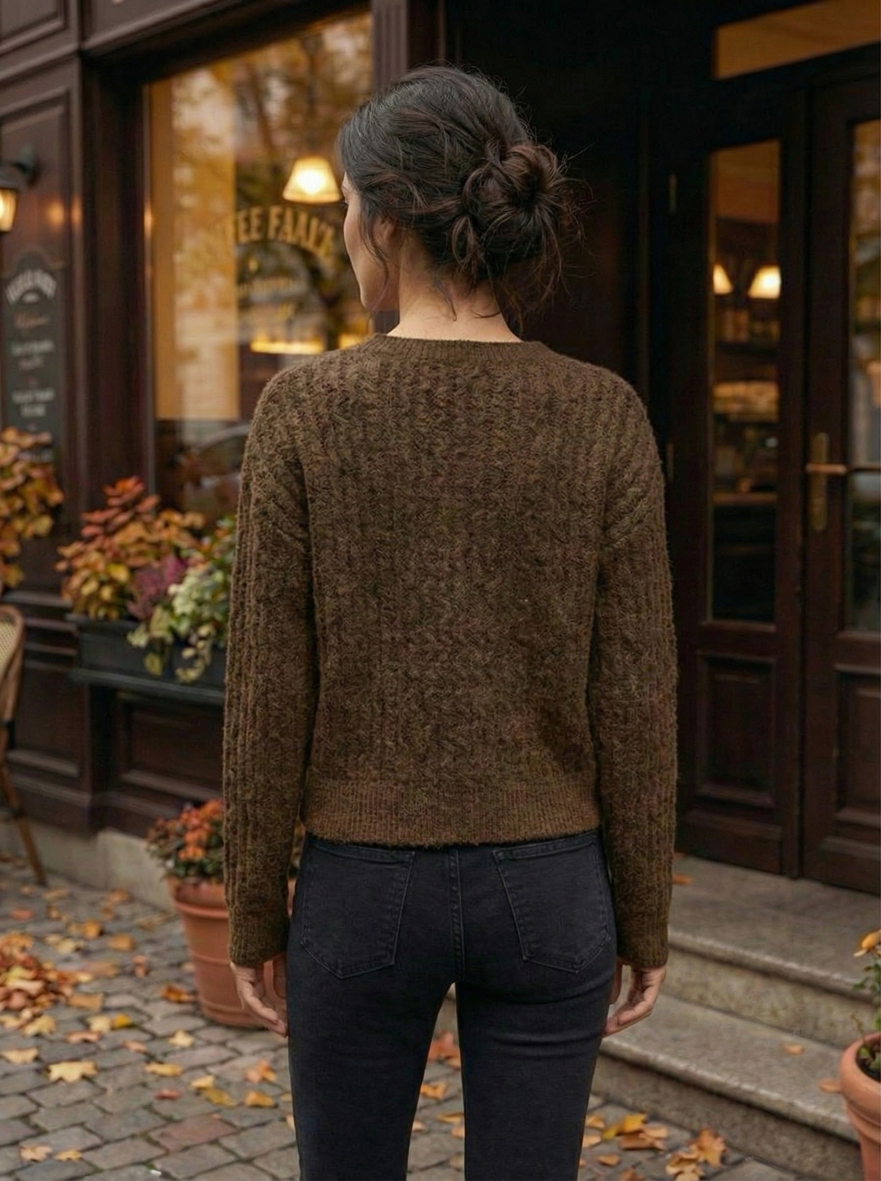 V neck long sleeve HZ906