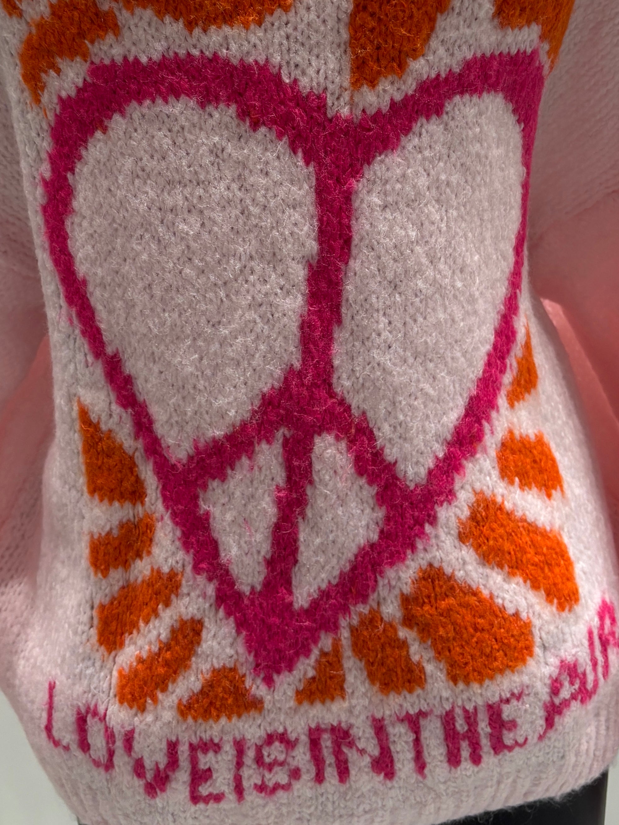 Cultural Jacquard V-neck Sweater art. 21568