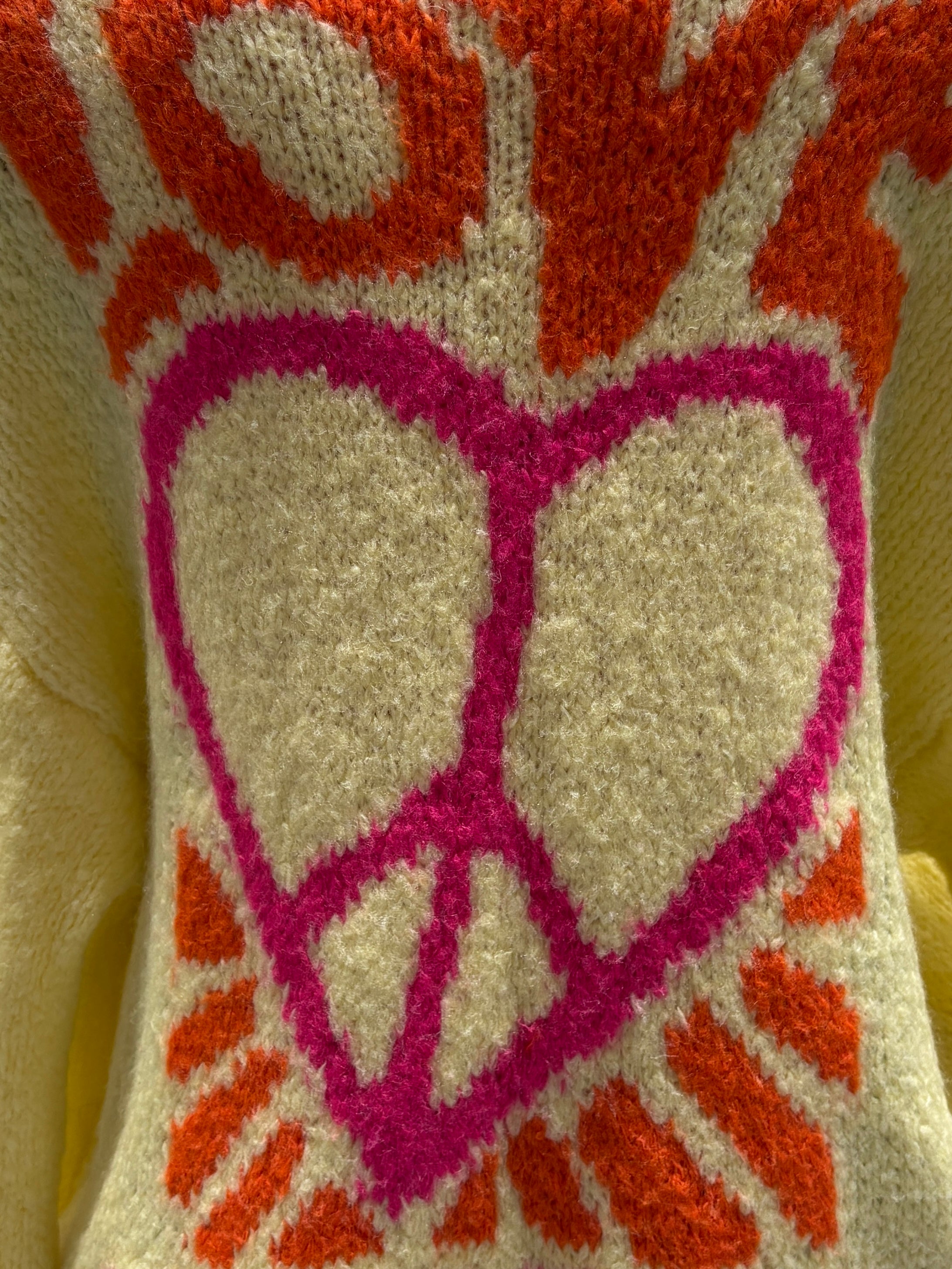 Cultural Jacquard V-neck Sweater art. 21568