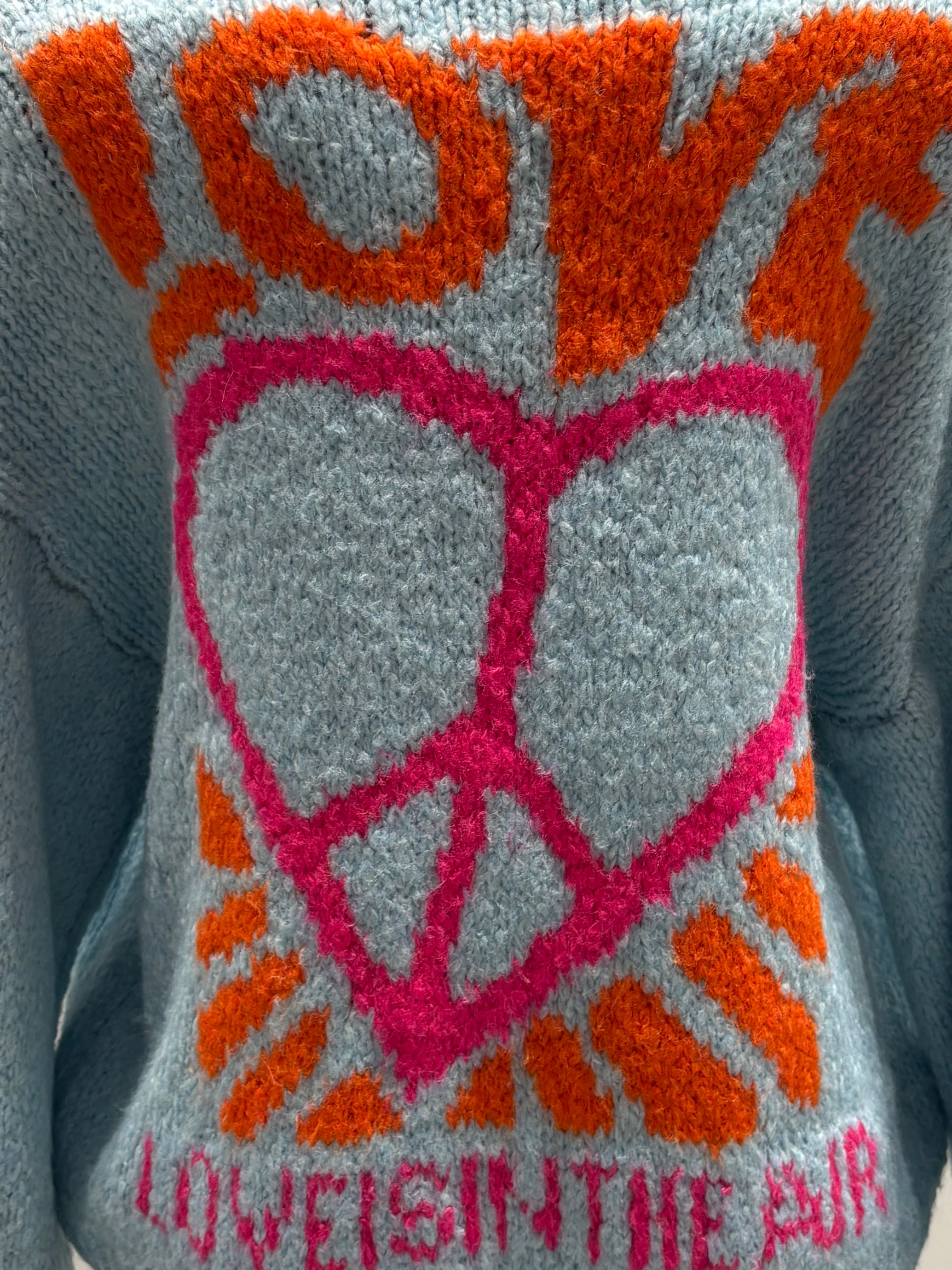 Cultural Jacquard V-neck Sweater art. 21568