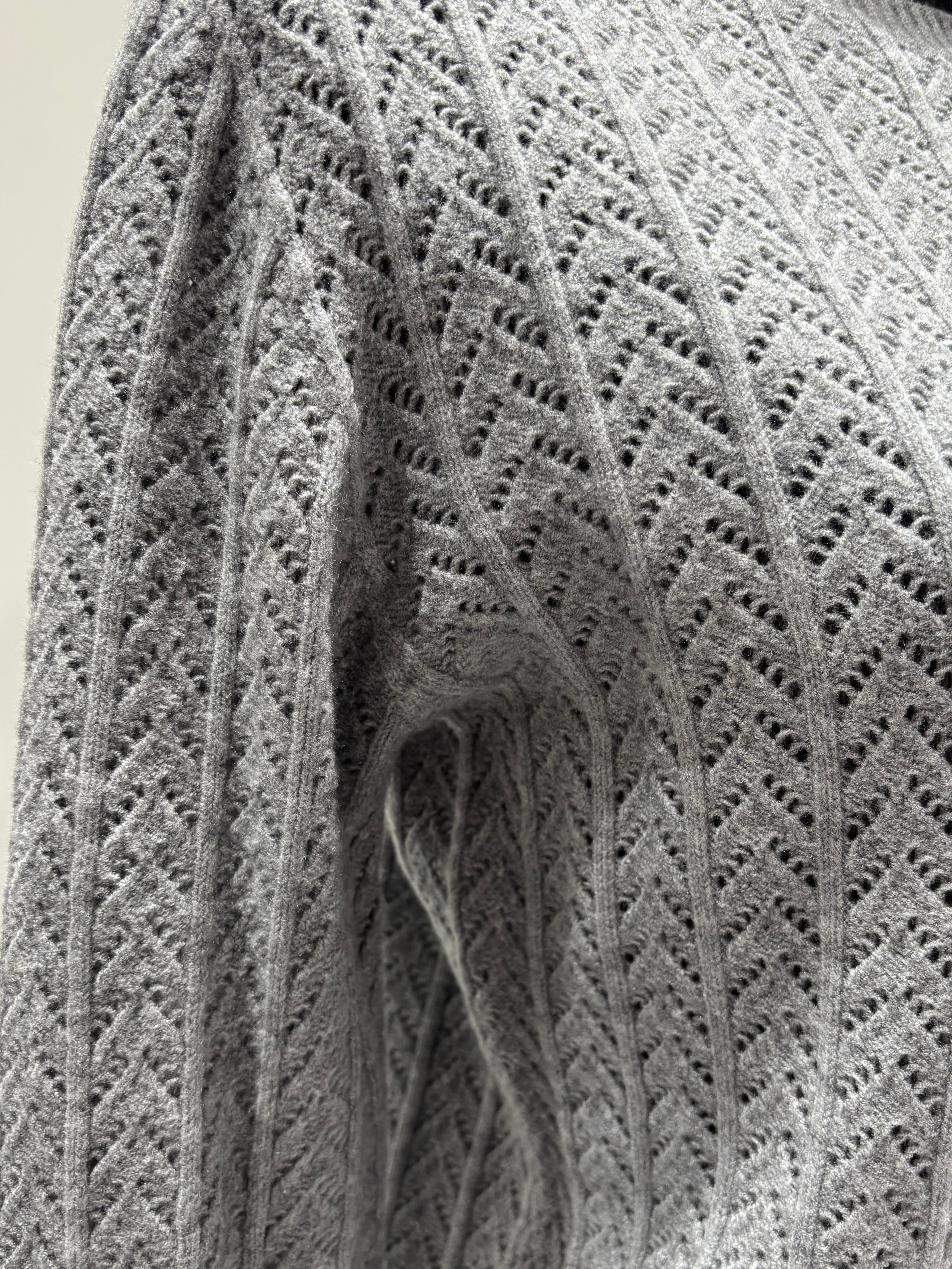 Openwork skin-friendly sweate gd1531