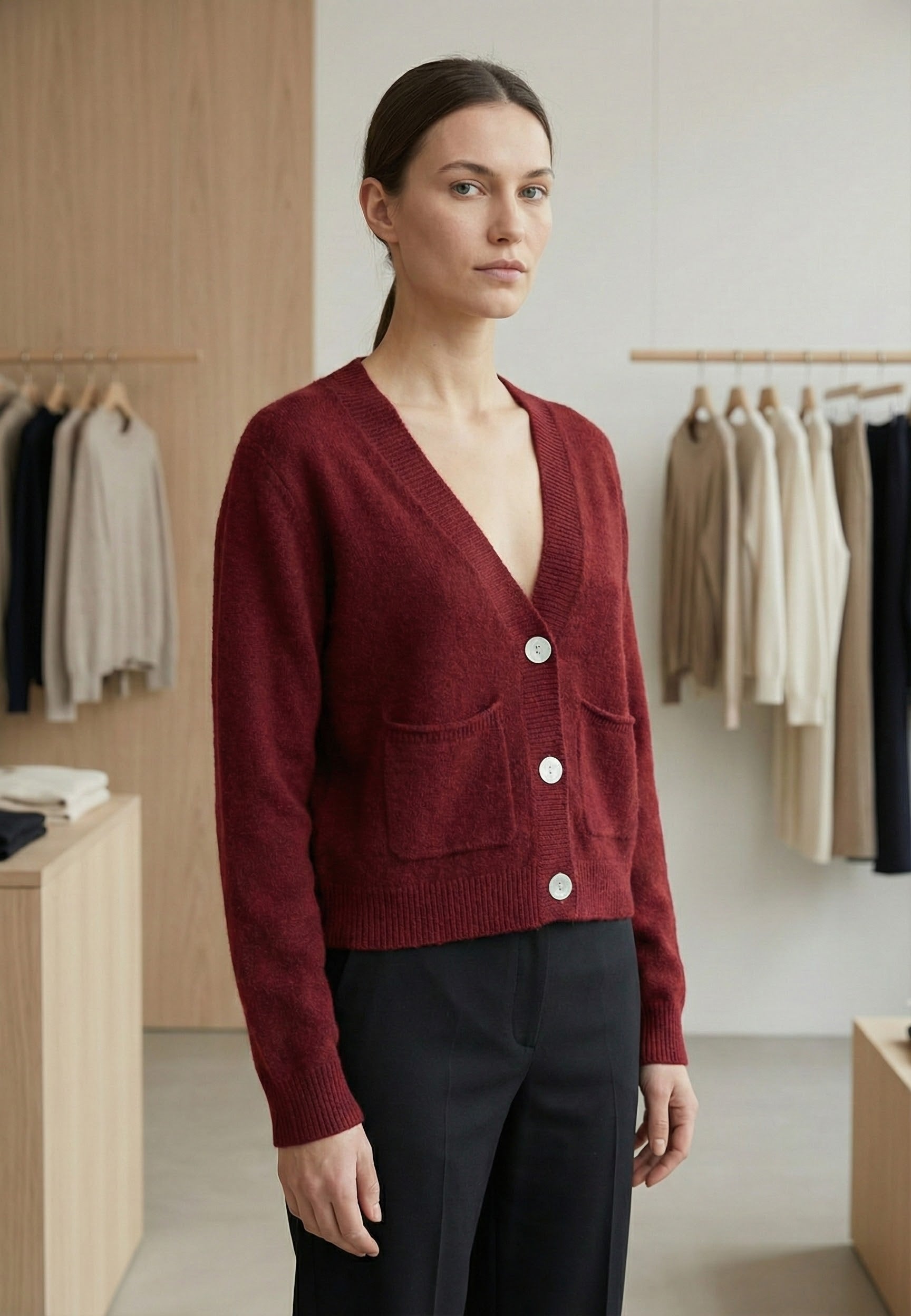 skin-friendly sweater gd2155