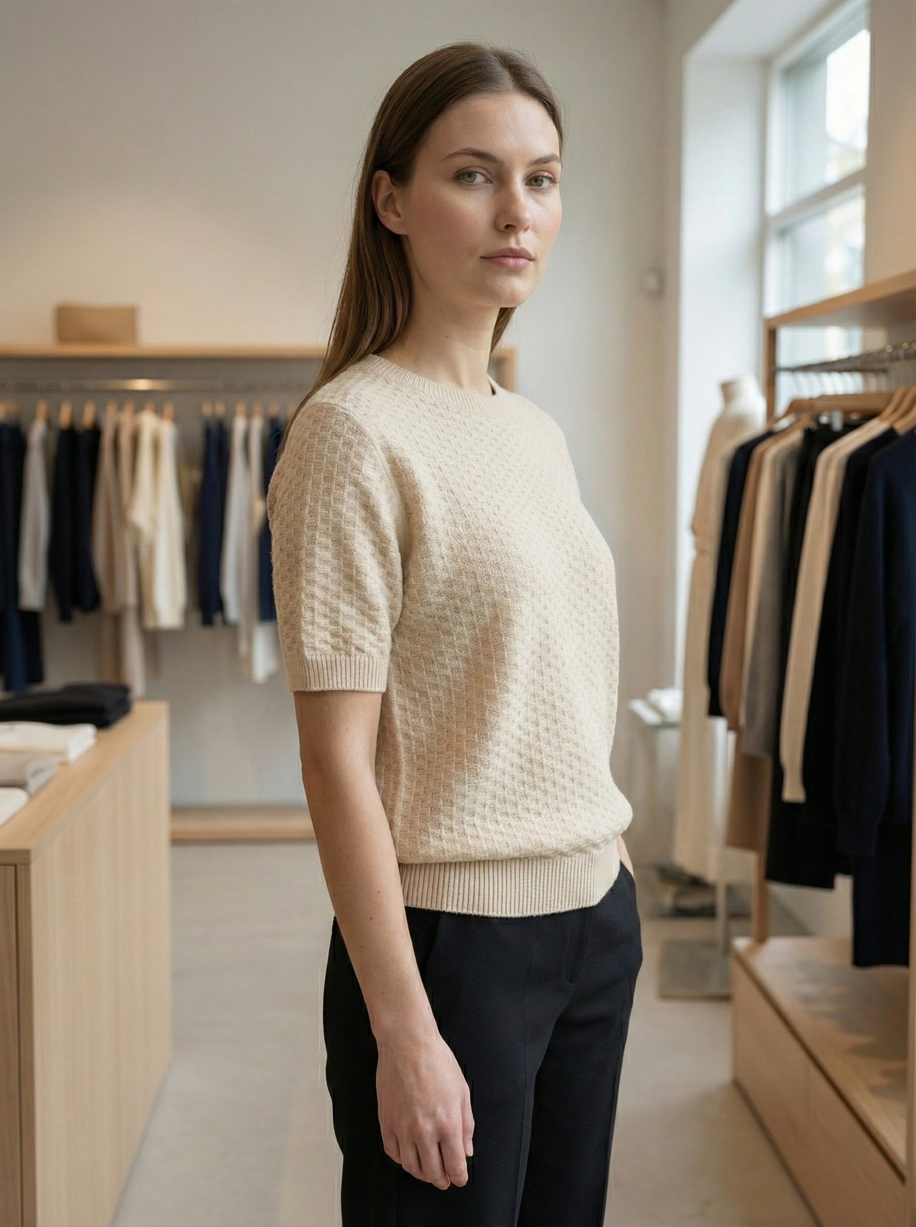 skin-friendly sweater gd21530