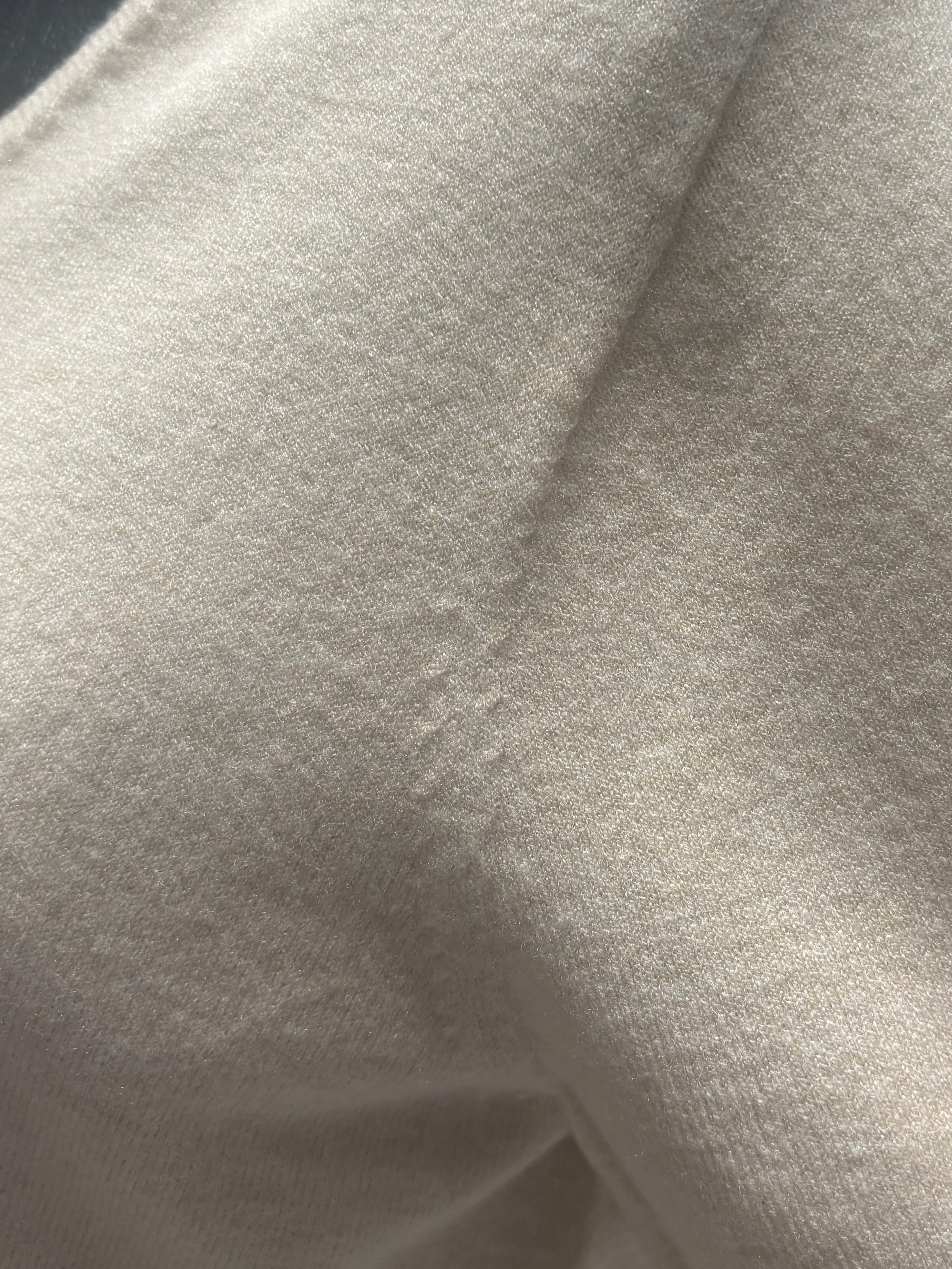 skin-friendly short V-neck sleeves sweater 8305