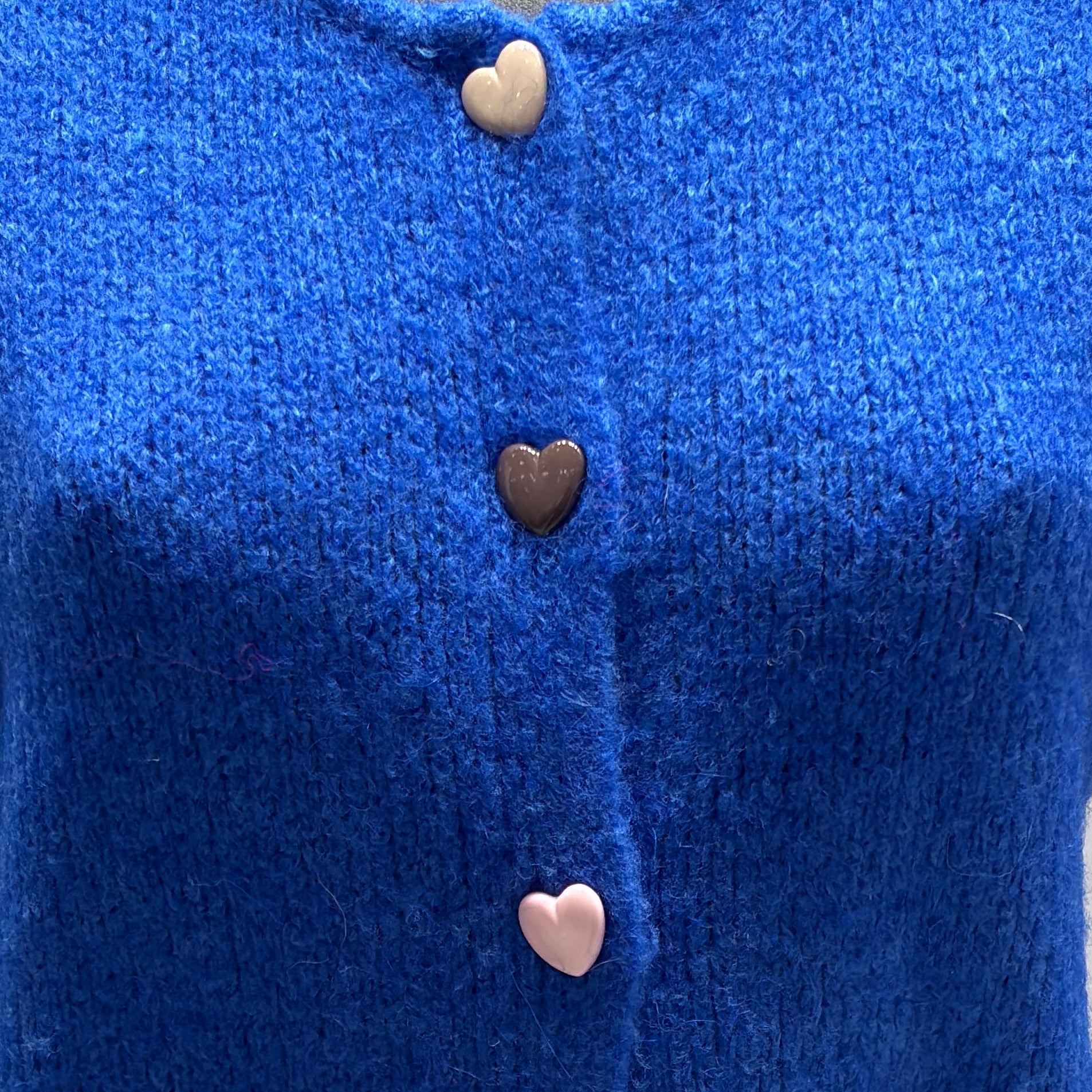 baby alpaca long sleeve Cardigan crew neck art.21502