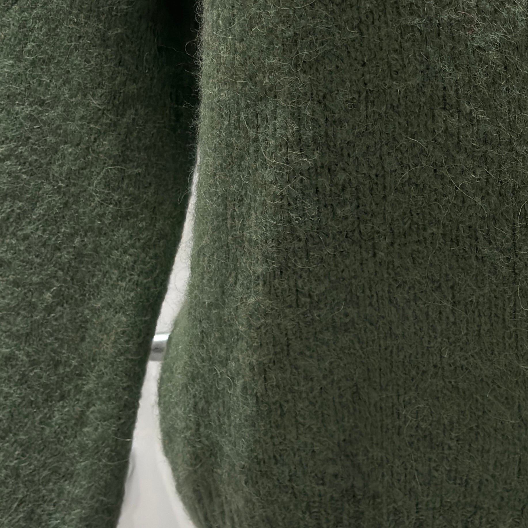 baby alpaca long sleeve Cardigan crew neck art.21502