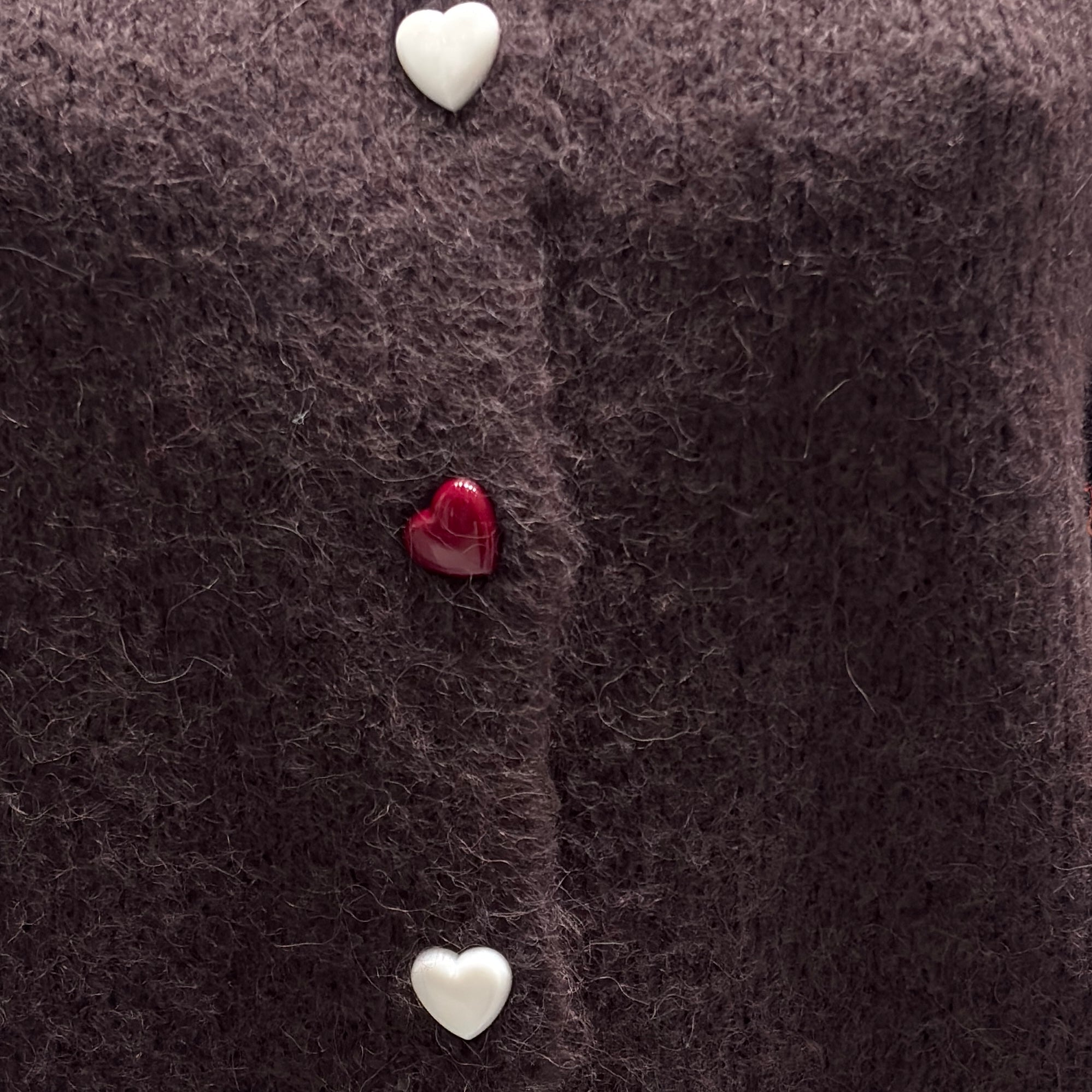 baby alpaca long sleeve Cardigan crew neck art.21502