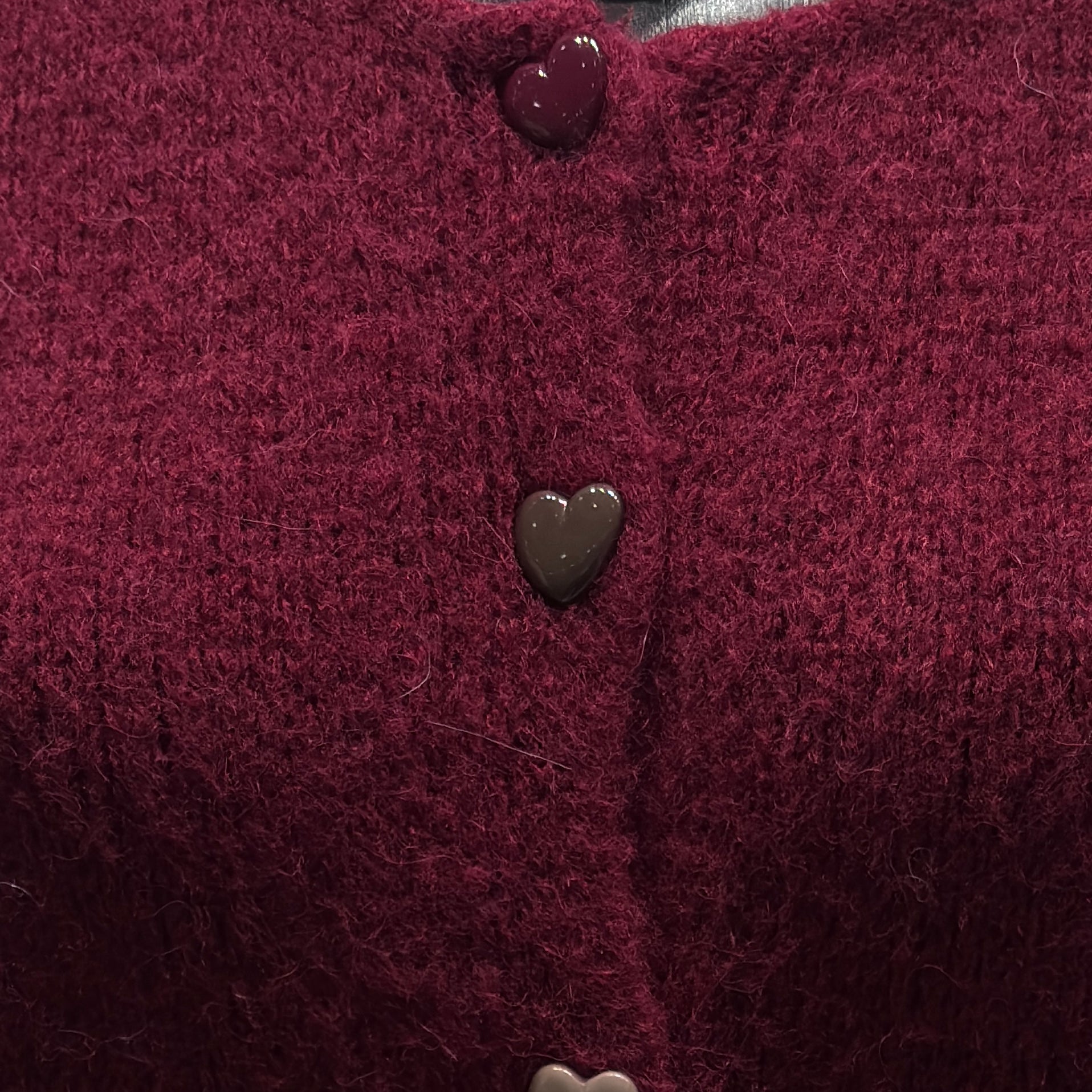 baby alpaca long sleeve Cardigan crew neck art.21502