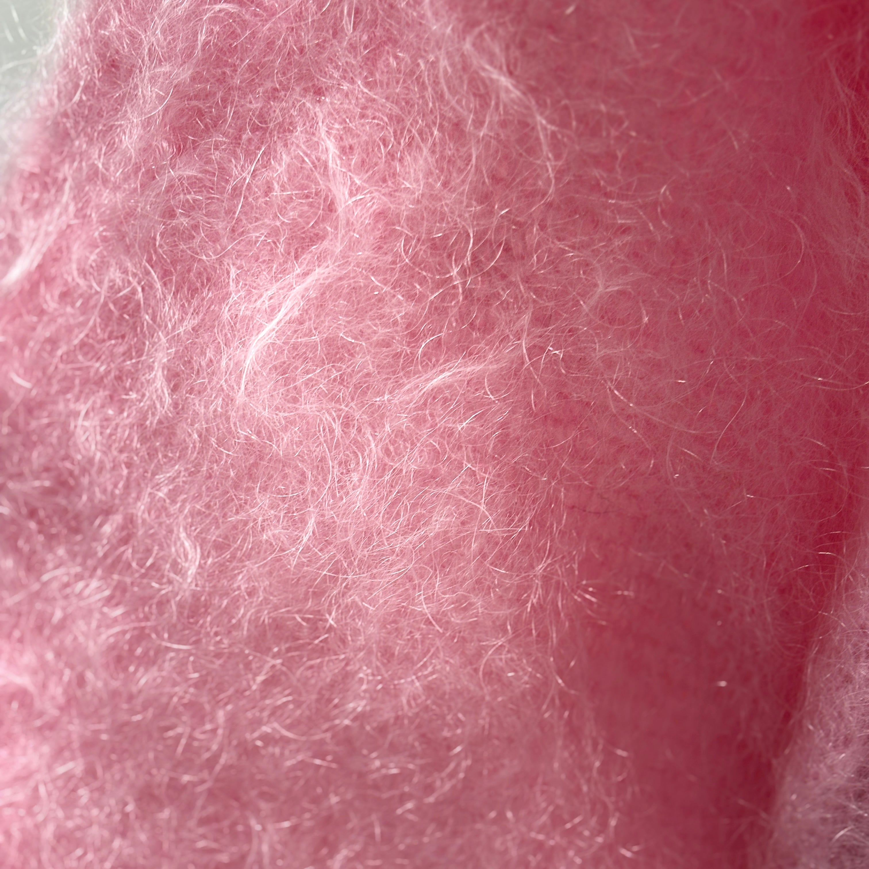 Baby mohair, V-neck collar, long-sleeved, Casual, puff sleeves style art.mh6102