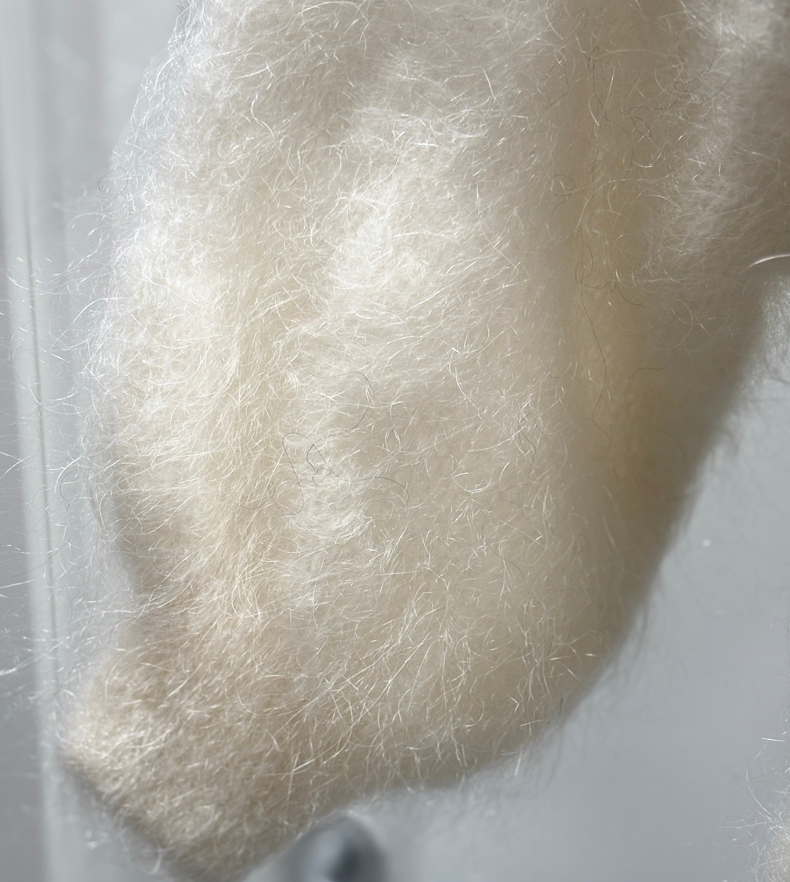 Baby mohair, V-neck polo collar, short-sleeved, Casual, Short style art.mh6101