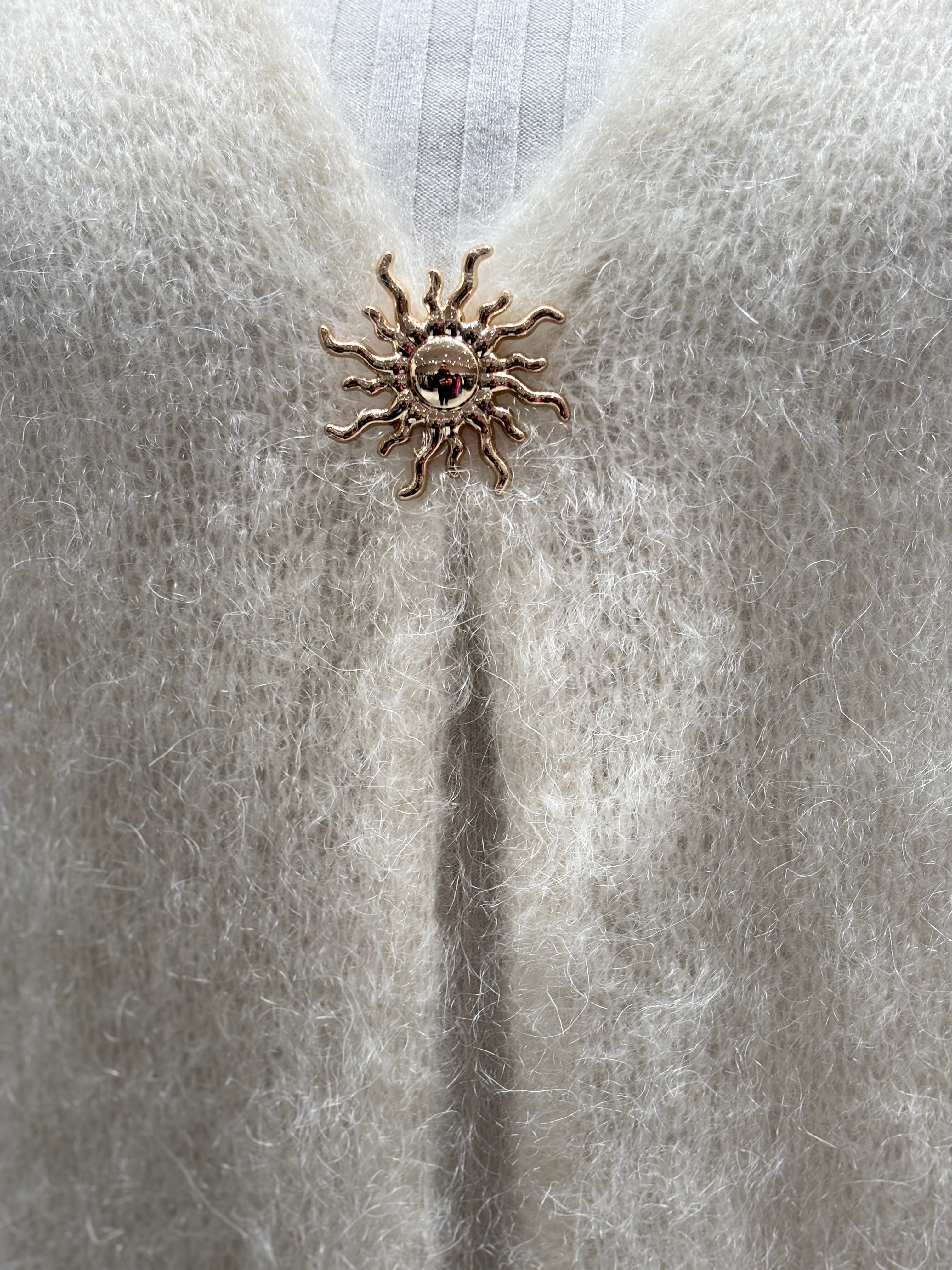 Baby Mohair long-Sleeve Cardigan Art.8189