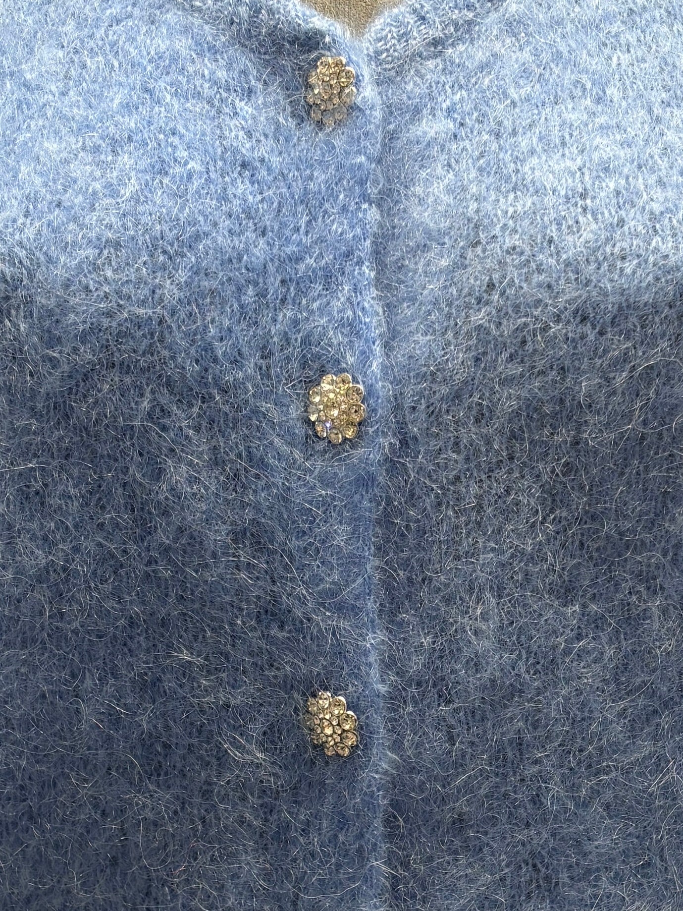 Baby Mohair Short-Sleeve Cardigan Art.21579