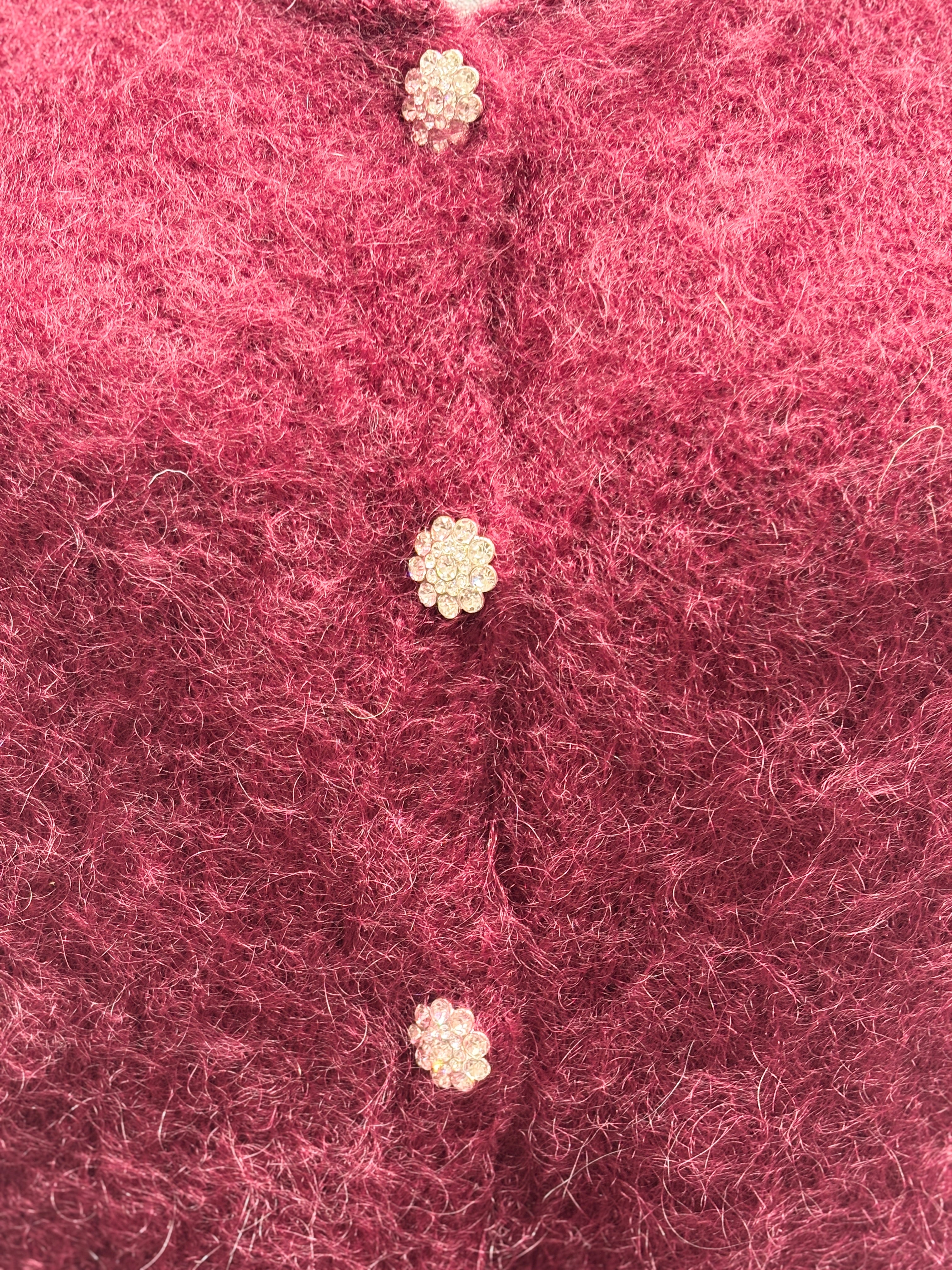 Baby Mohair Short-Sleeve Cardigan Art.21579