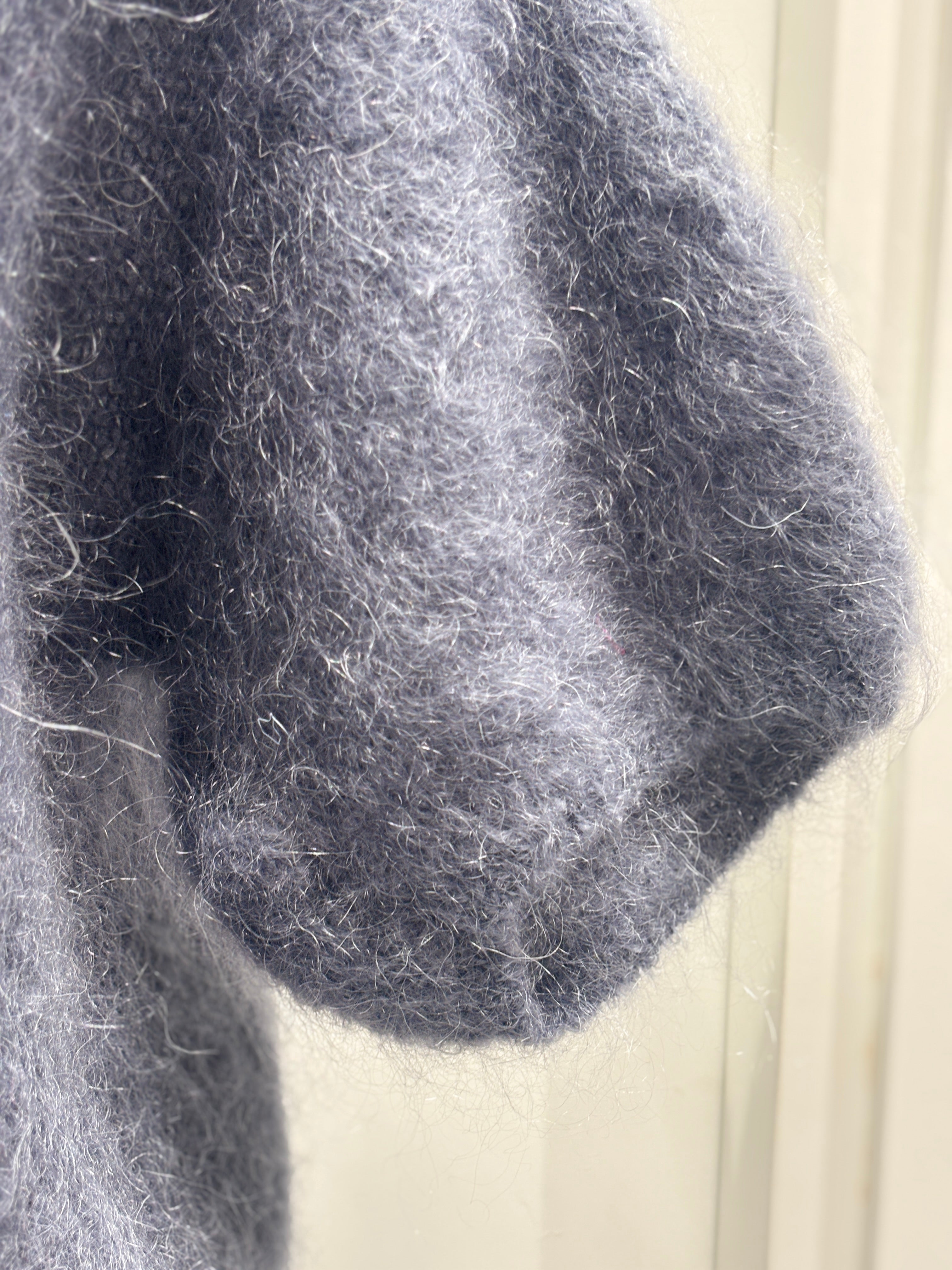 Baby Mohair Short-Sleeve Cardigan Art.21579