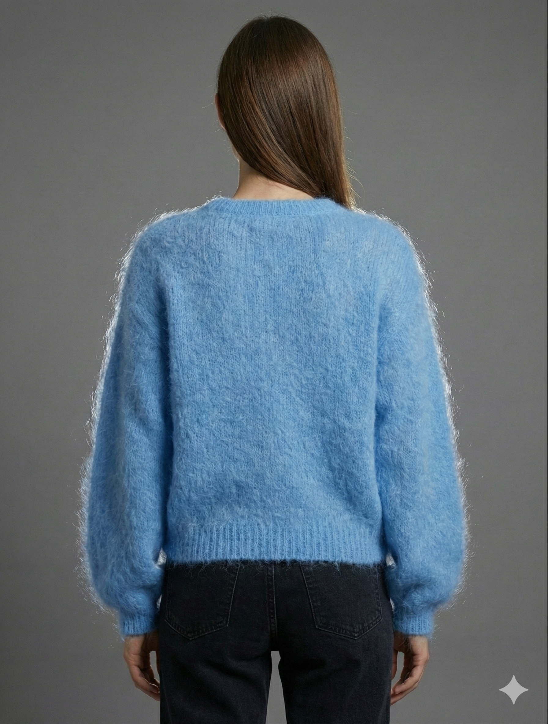 Baby Mohair Short-Sleeve Cardigan Art.21317