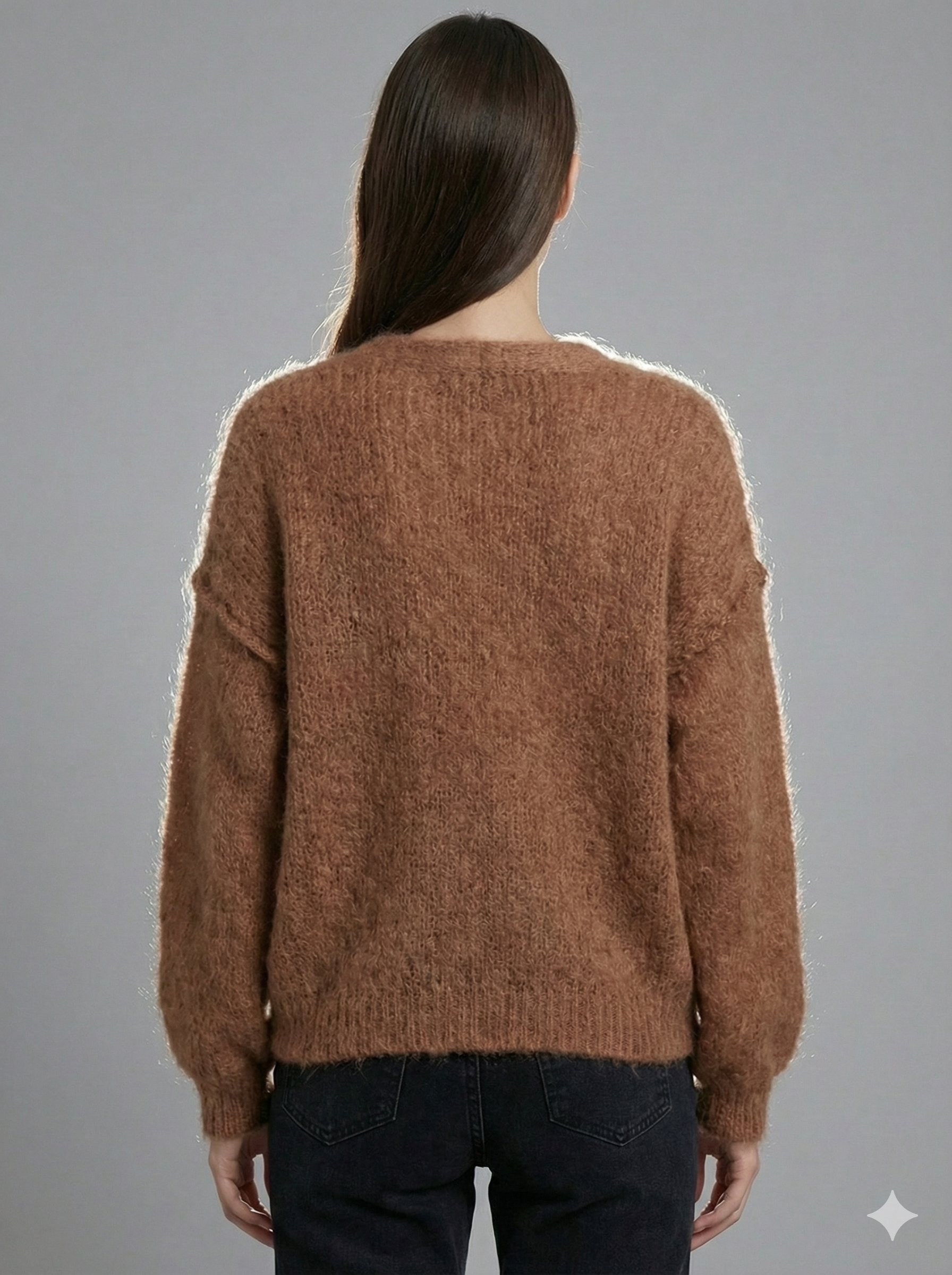 Baby Mohair long-Sleeve Cardigan Art.21597