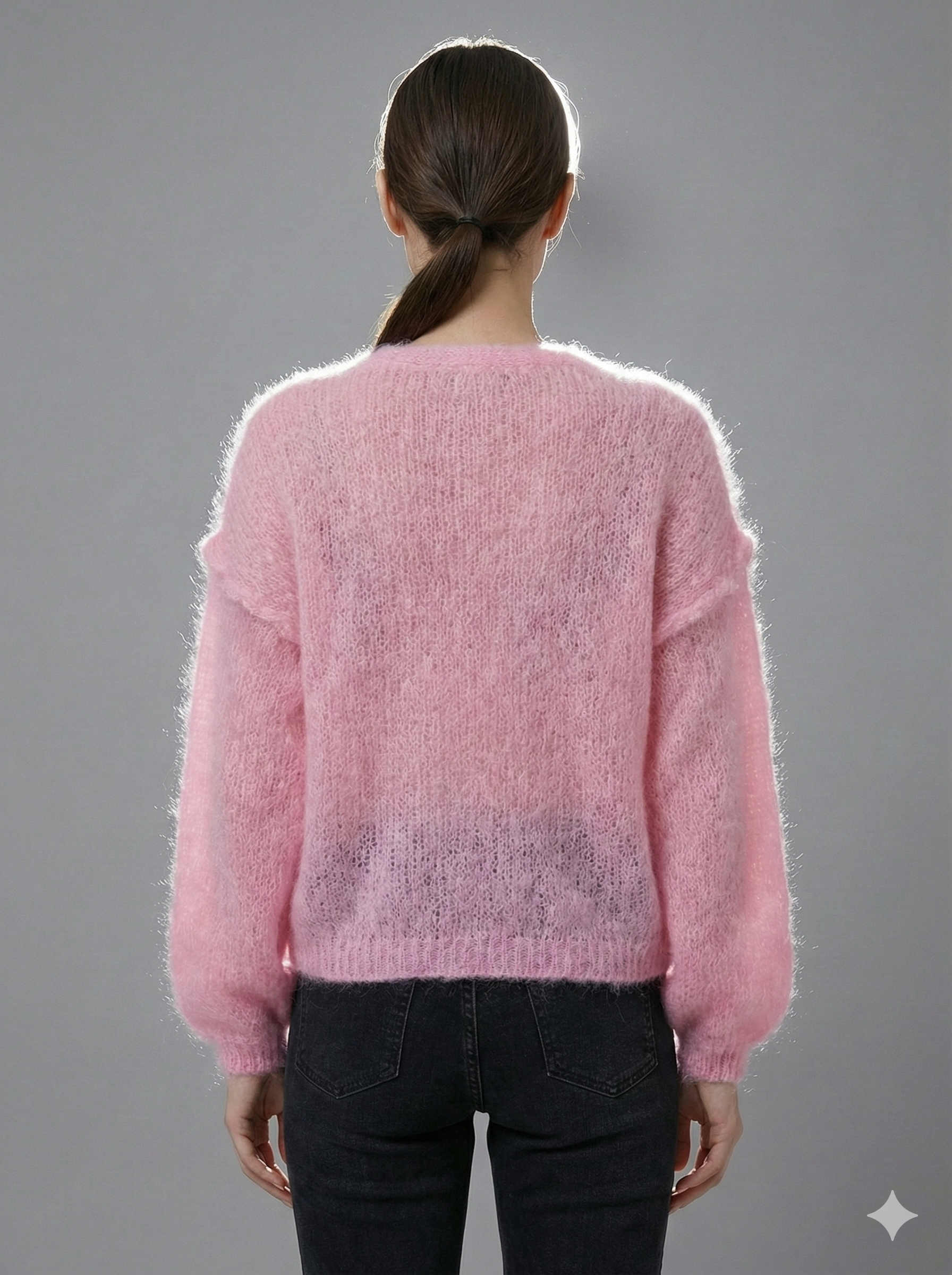 Baby Mohair long-Sleeve Cardigan Art.21597