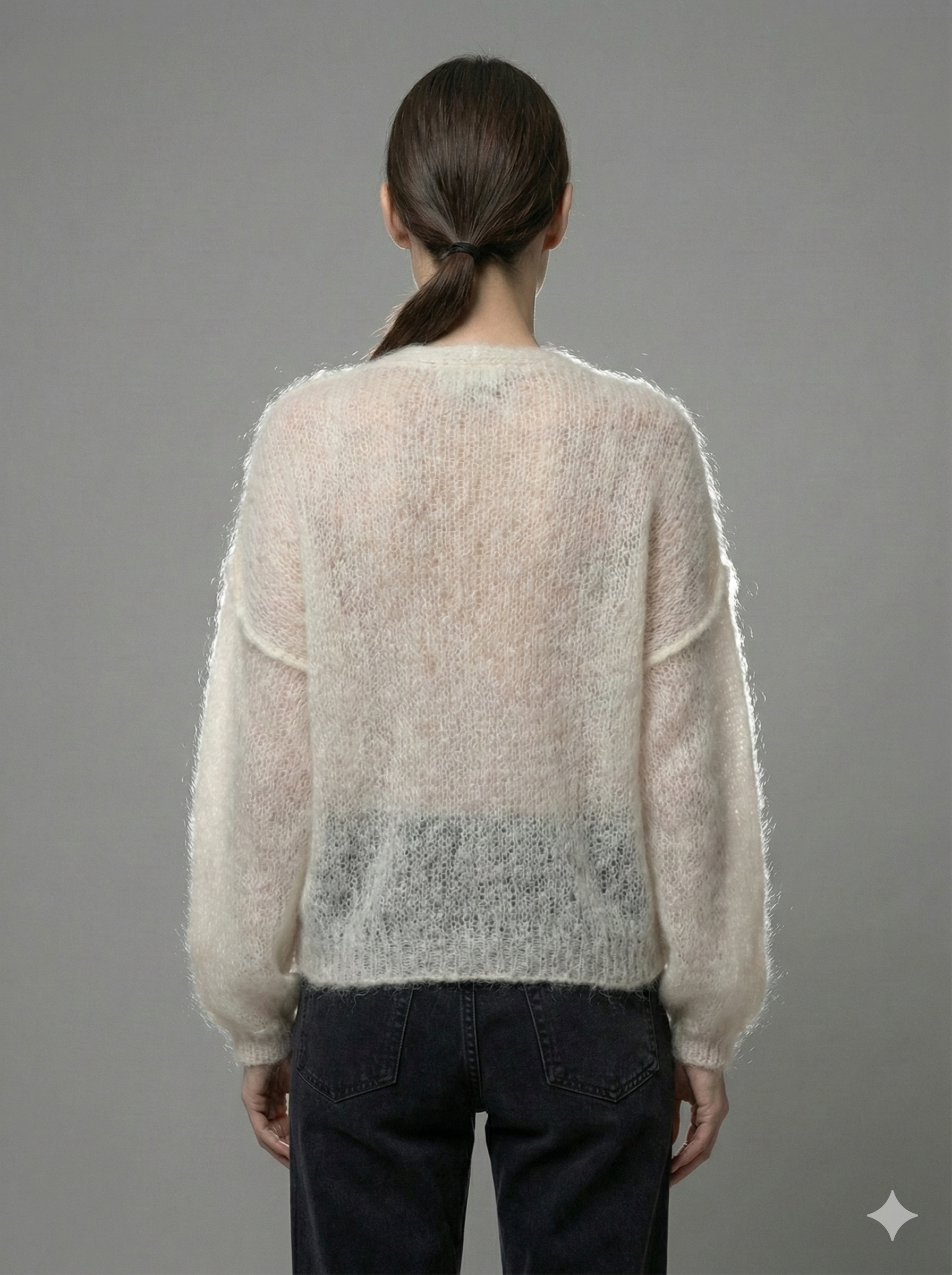 Baby Mohair long-Sleeve Cardigan Art.21597