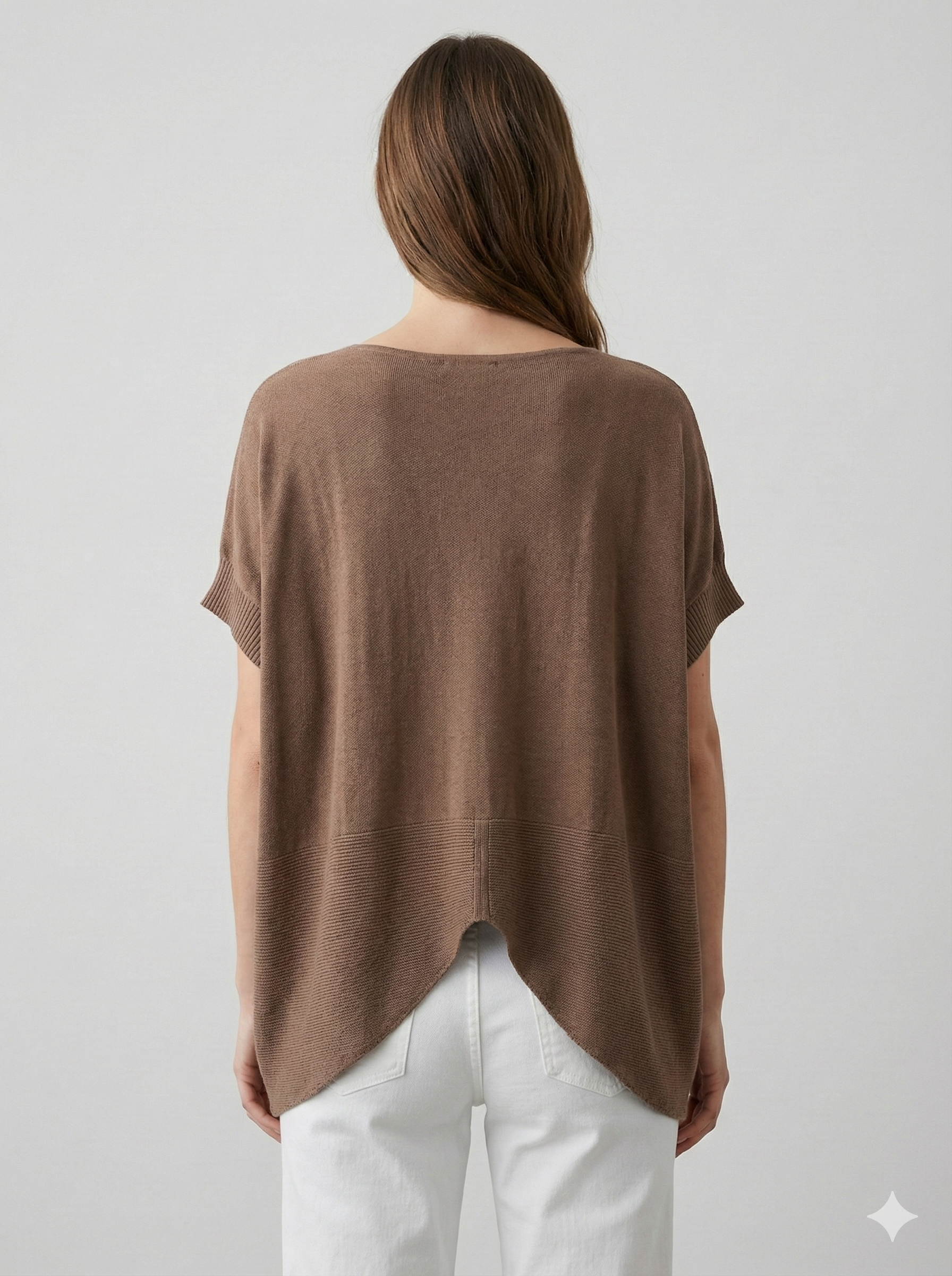 Short-sleeved,cross, V-neck, casual. art.6806