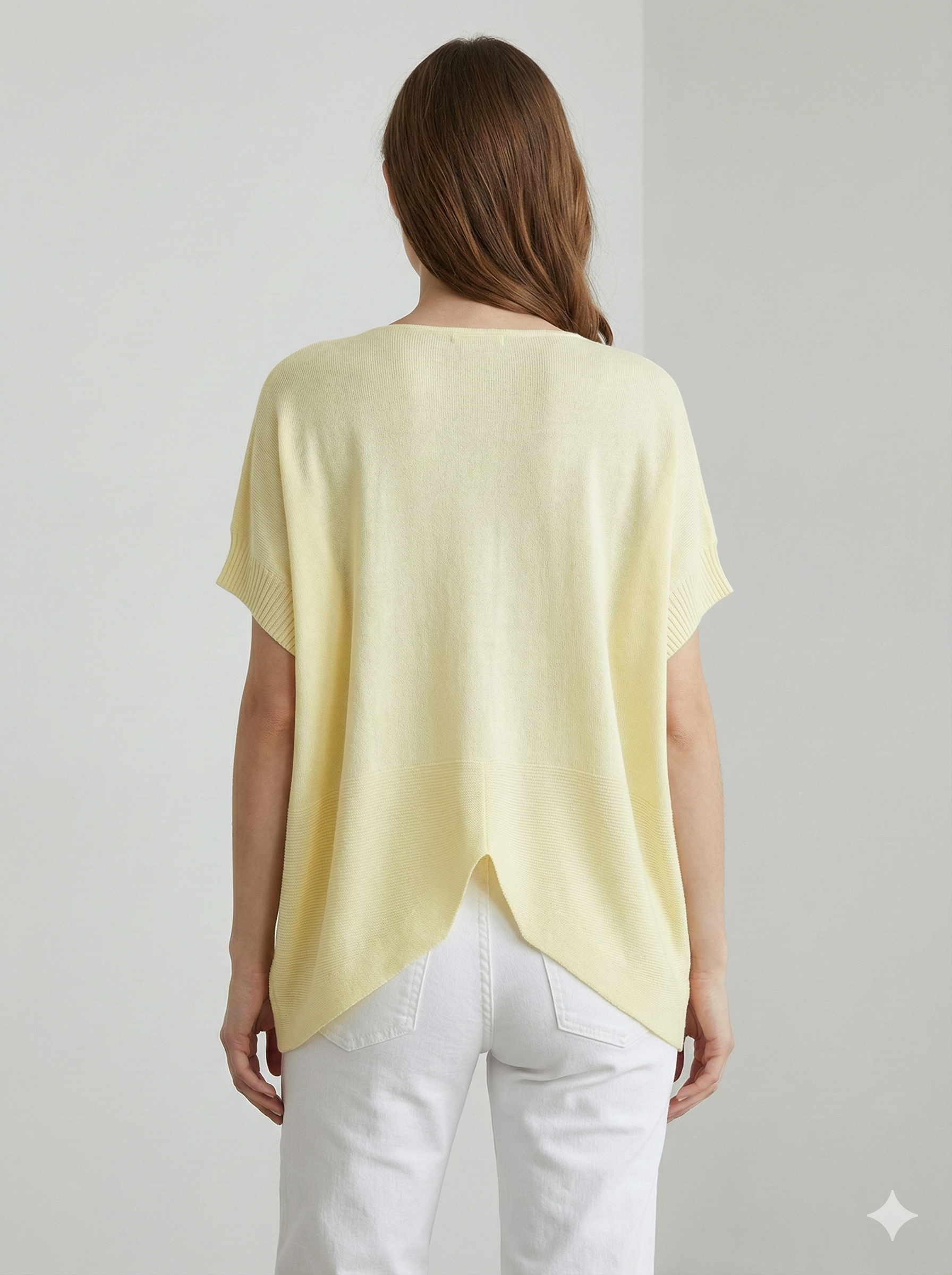 Short-sleeved,cross, V-neck, casual. art.6806