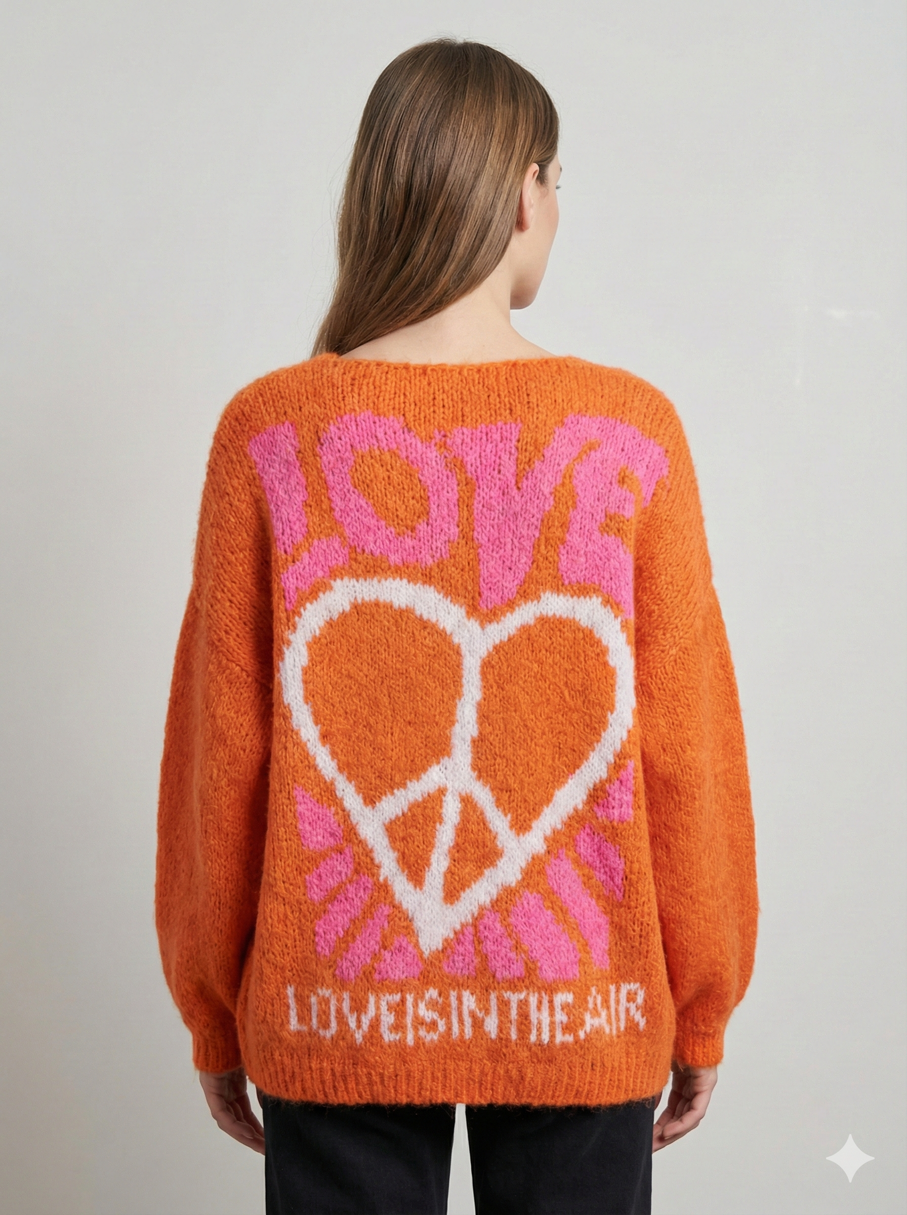 Cultural Jacquard V-neck Sweater art. 21568