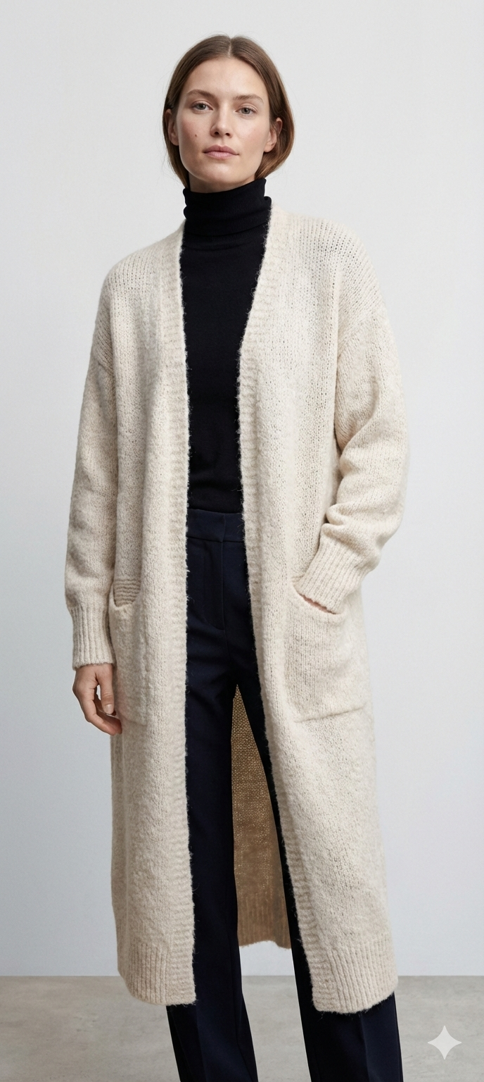 Horse. Jacquard pattern on the back. Sweater/Coat art. 21377