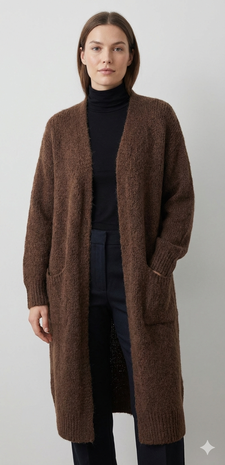 Horse. Jacquard pattern on the back. Sweater/Coat art. 21377