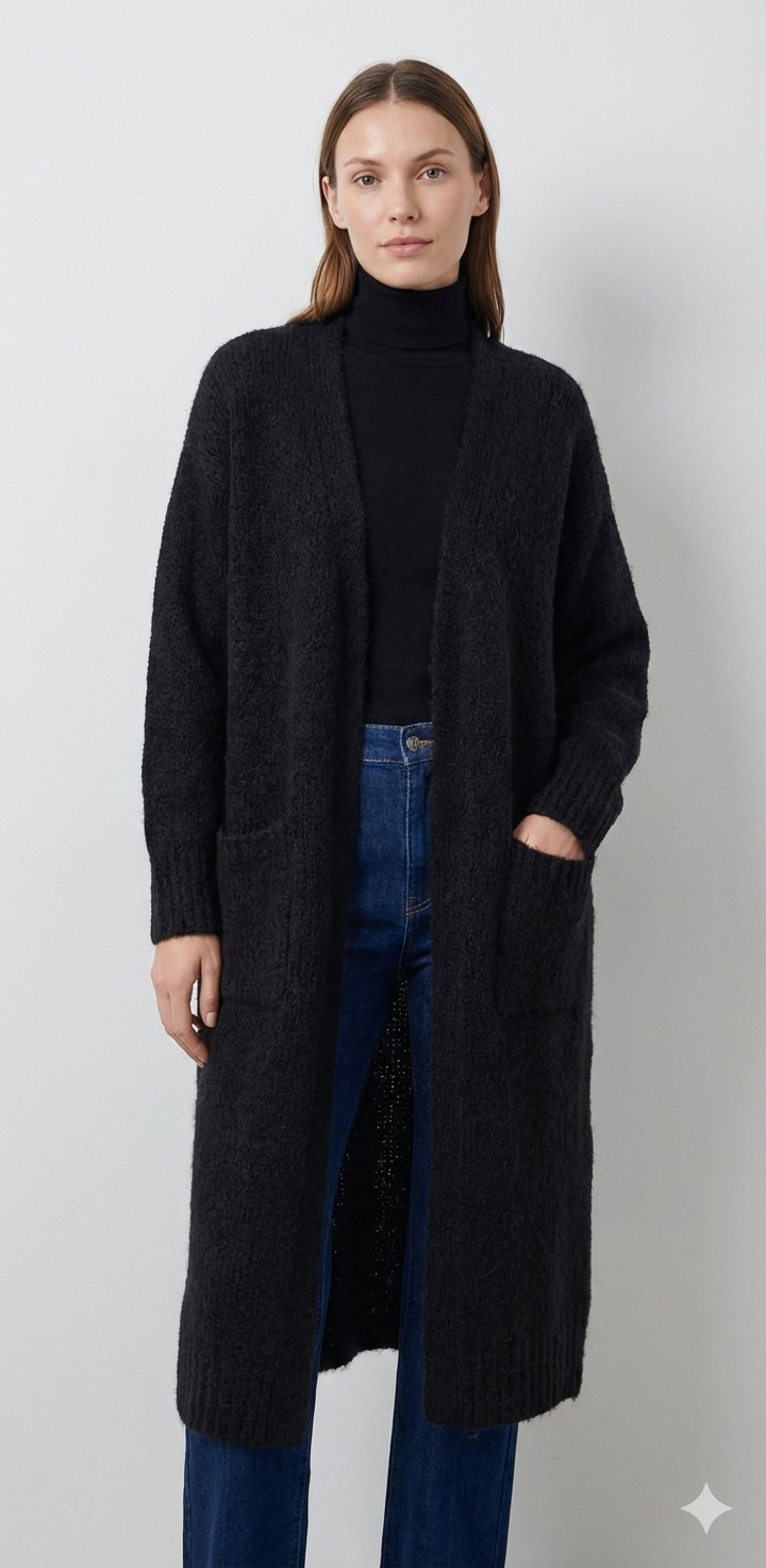 Horse. Jacquard pattern on the back. Sweater/Coat art. 21377