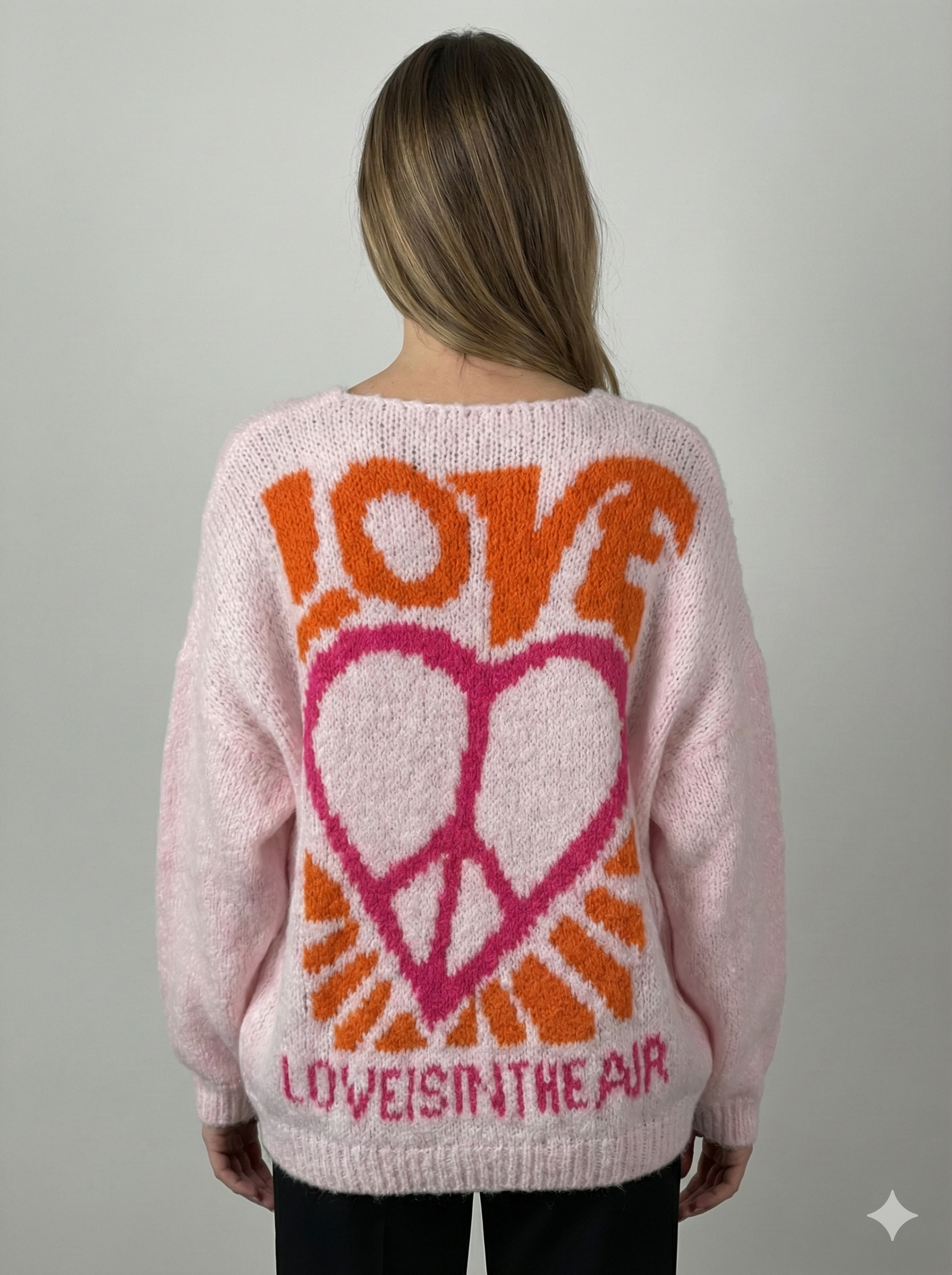 Cultural Jacquard V-neck Sweater art. 21568