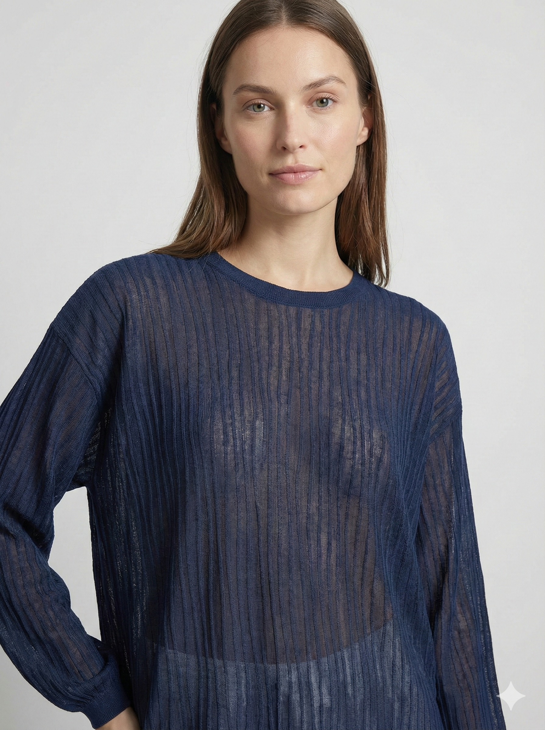 Spring/Summer Exquisite Jacquard Dry Sweater art A8505