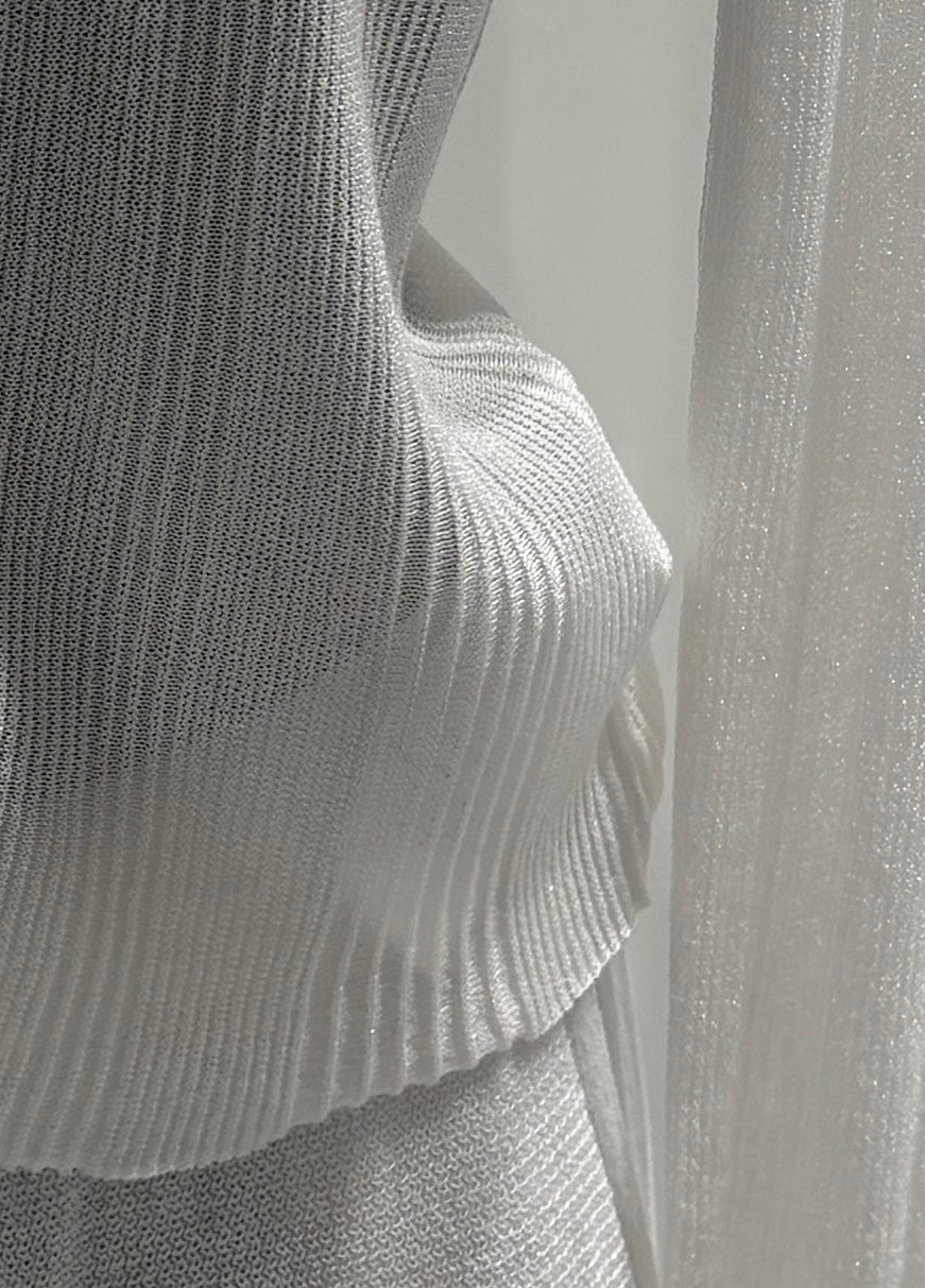 v-neckcardigan lurex 35213