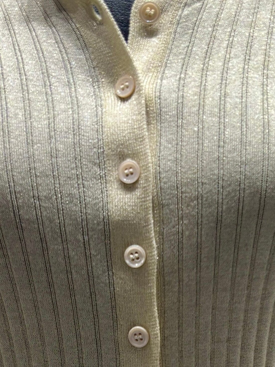 Crew-neck cardigan lurex 32192