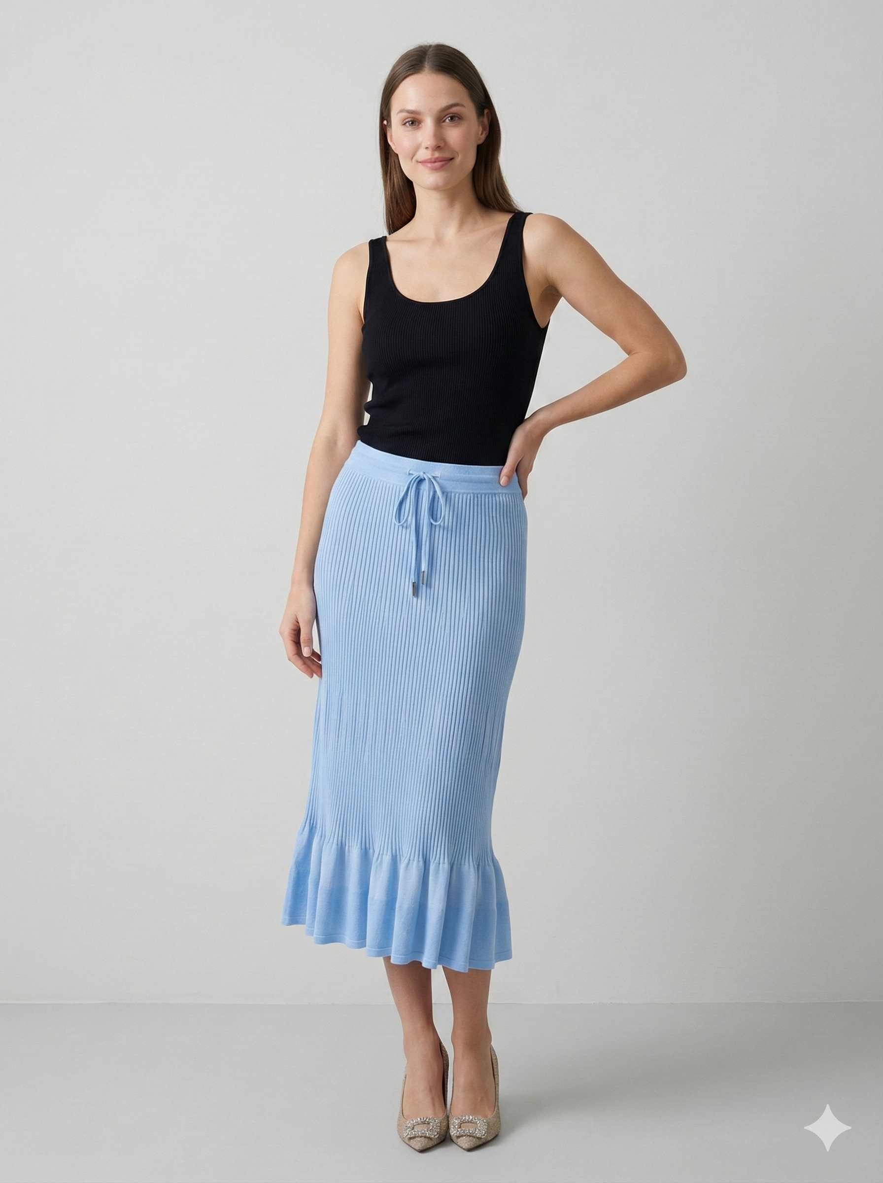 fishtail skirt H8527