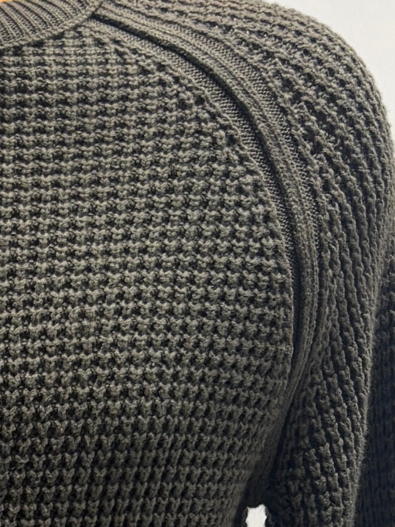 crew-neck cotton men sweater H013