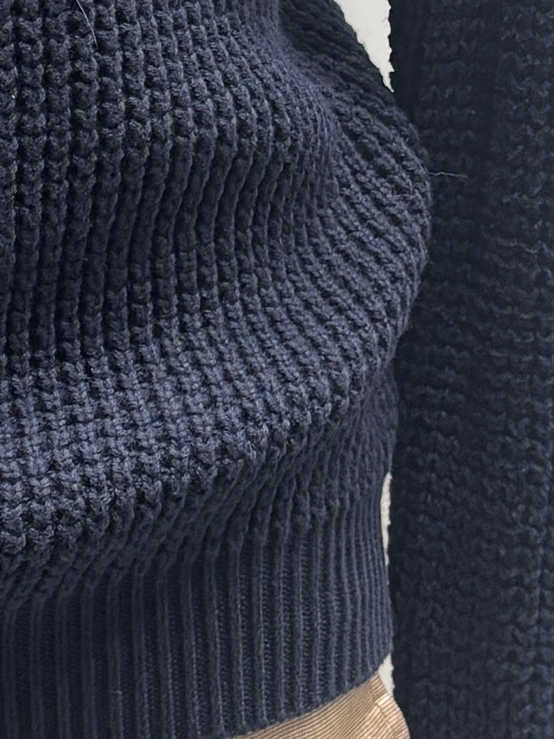 crew-neck cotton men sweater H013