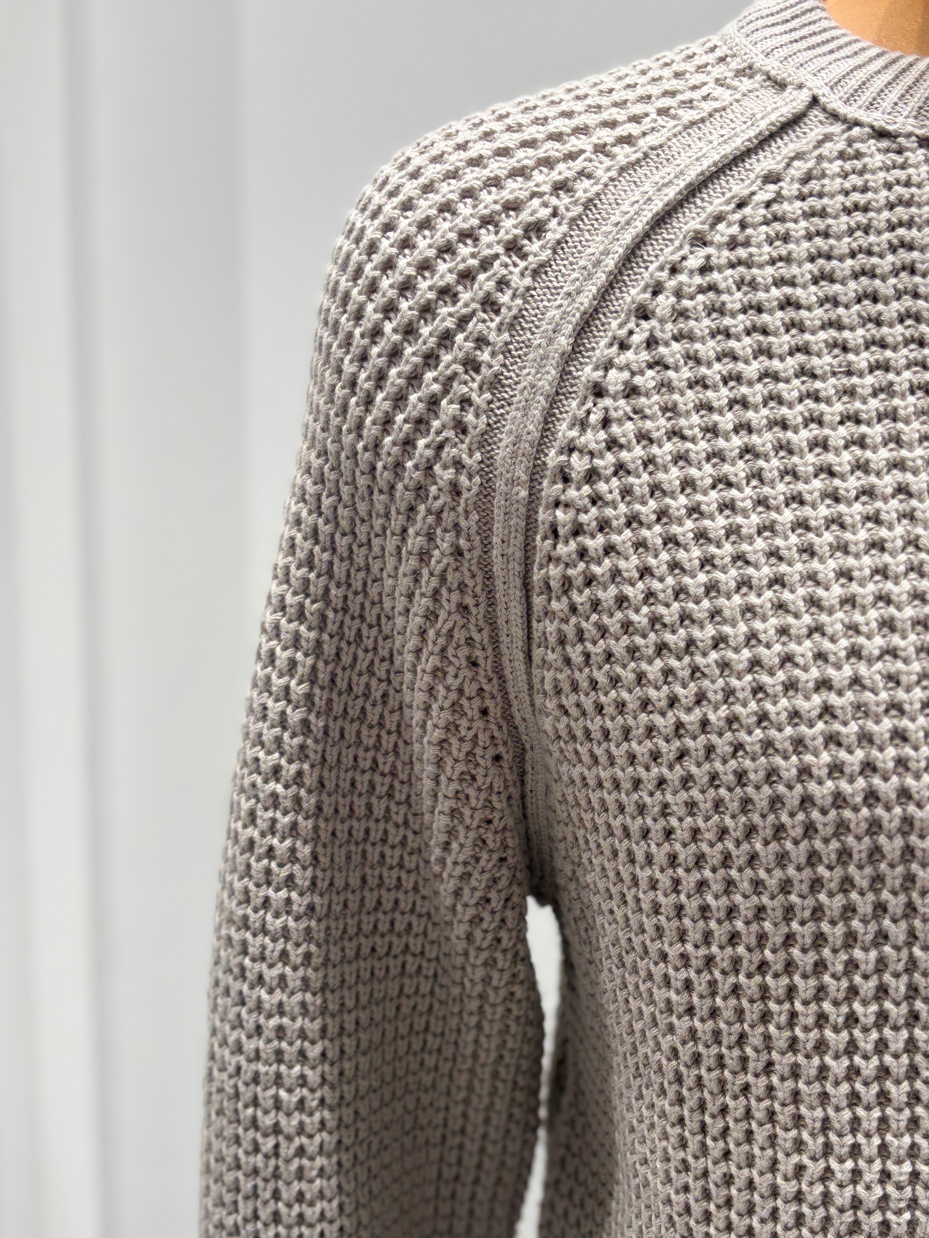 crew-neck cotton men sweater H013