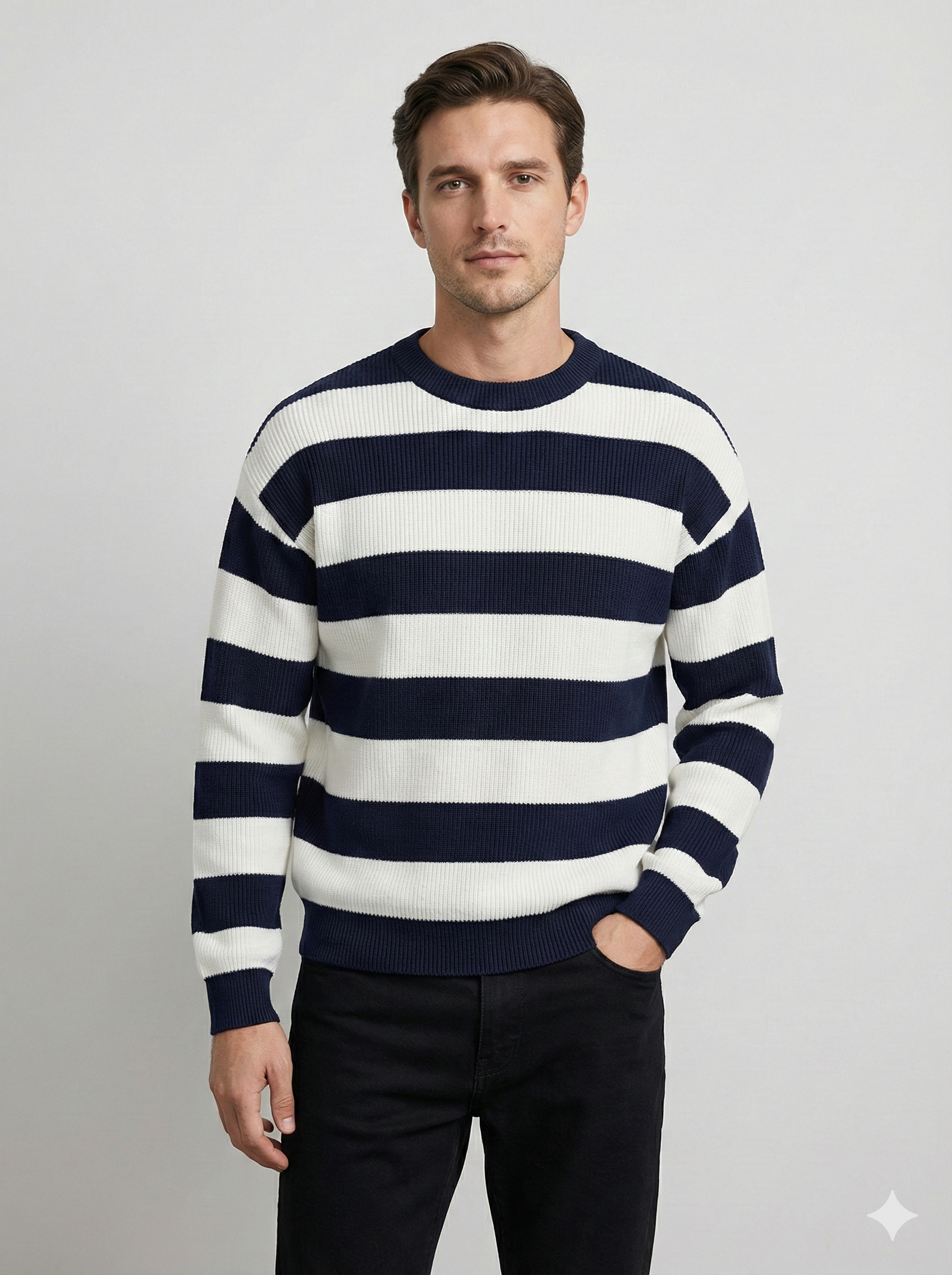 Men's Color blocking Sweater H024