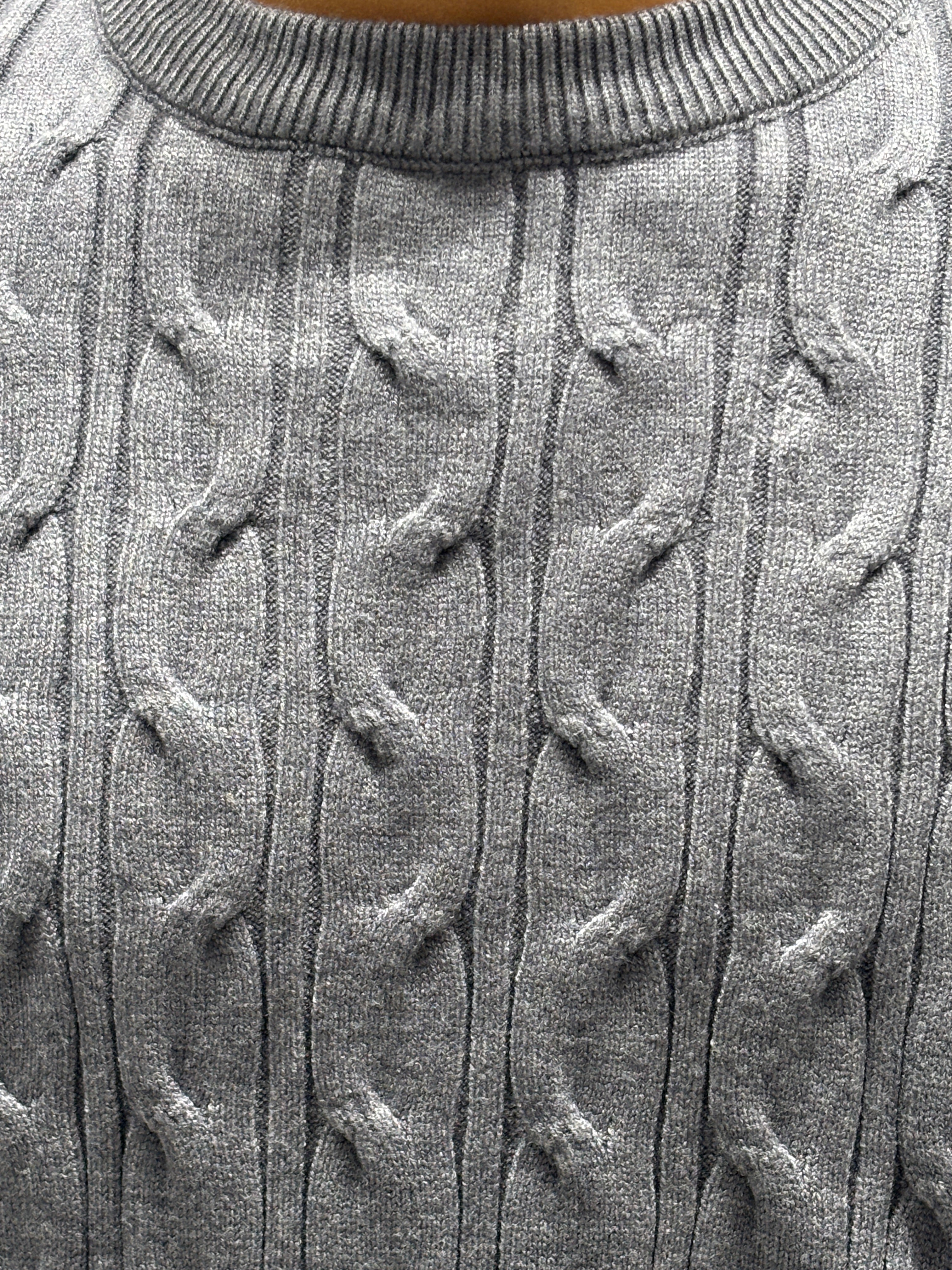Men's Zipper Cardigan Sweater H025