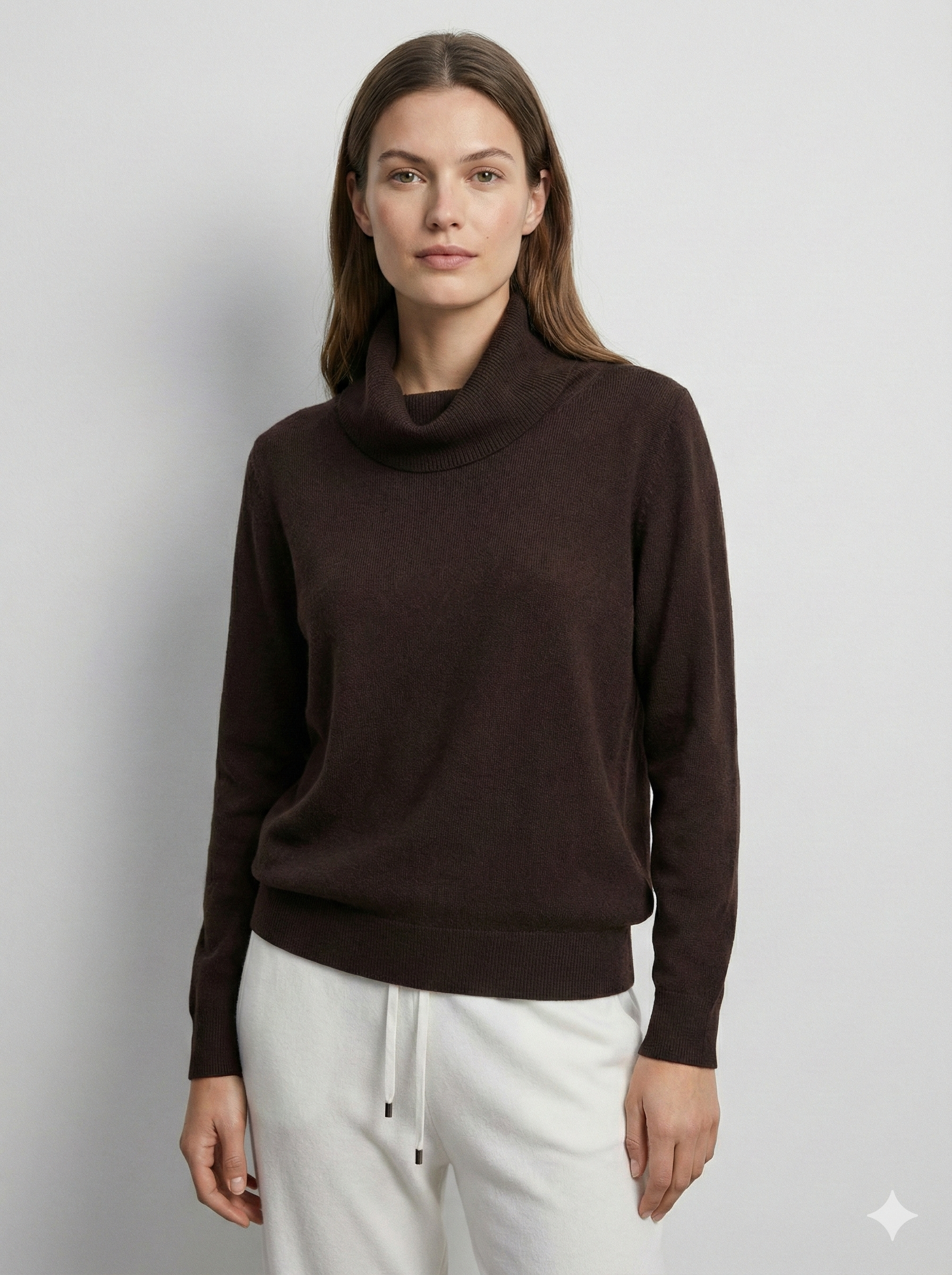 V-neck long sleeves base sweater rc069
