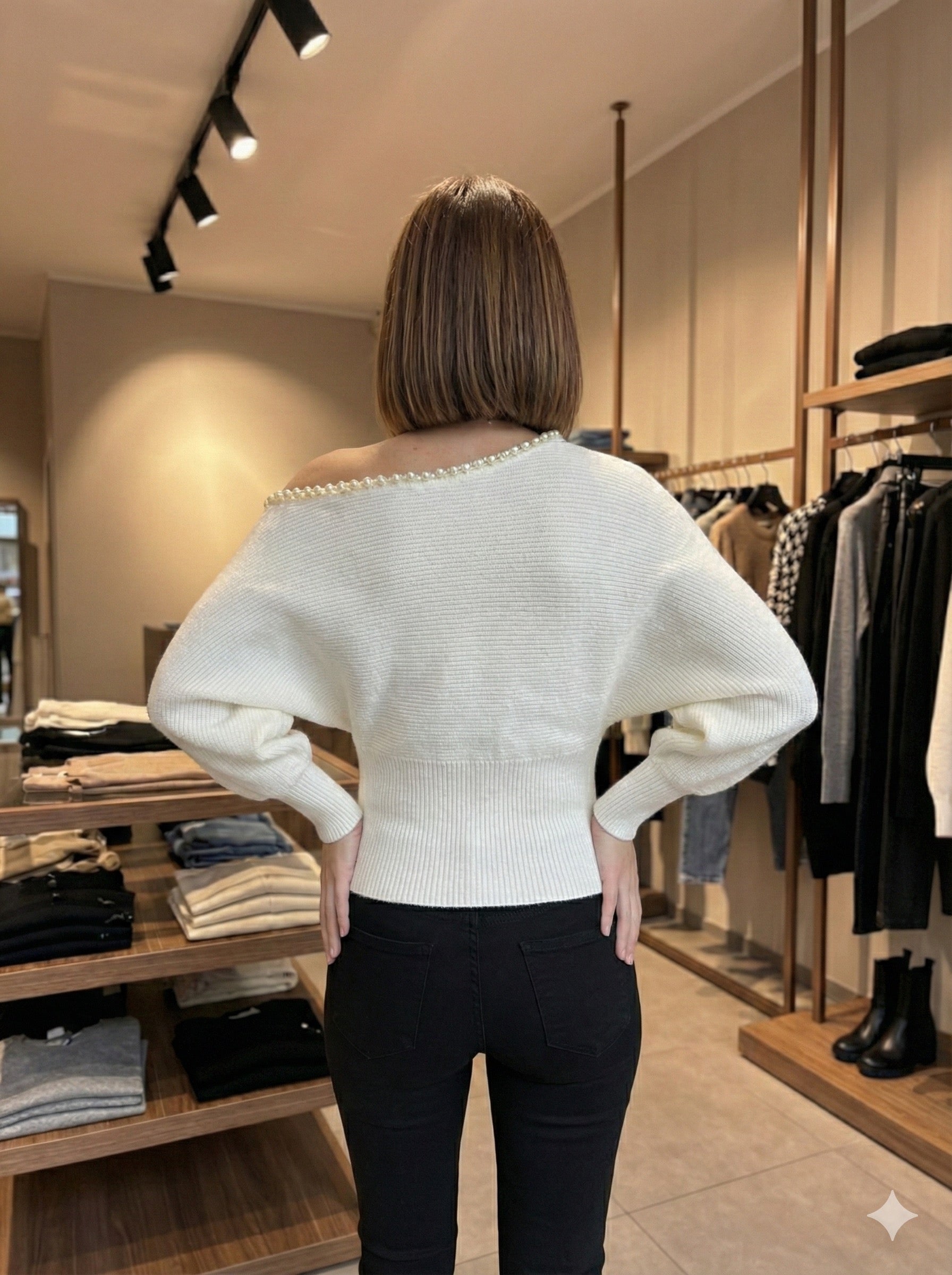 Off-shoulder necklace HZ911