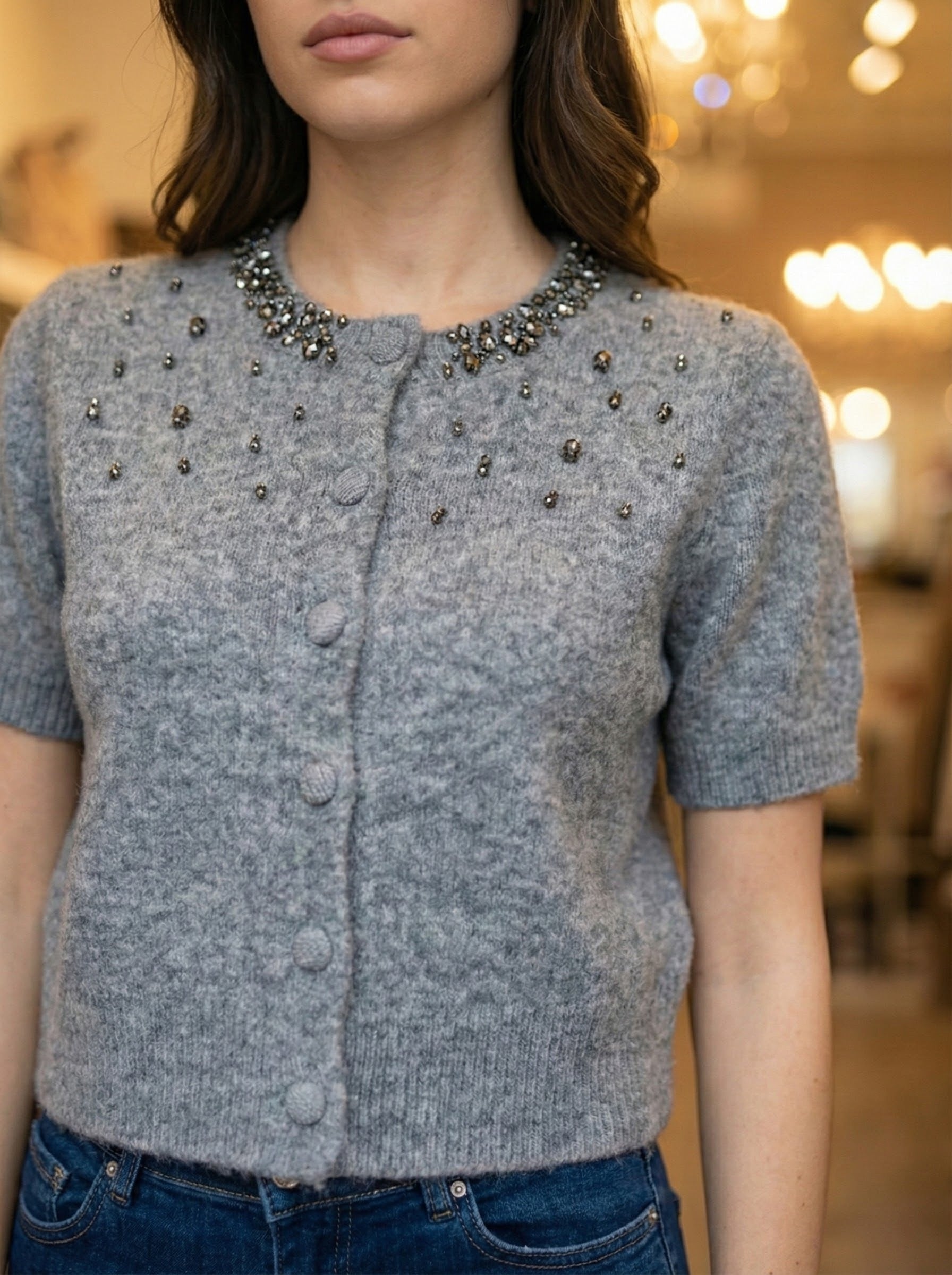 short sleeve girl necklace art:6067