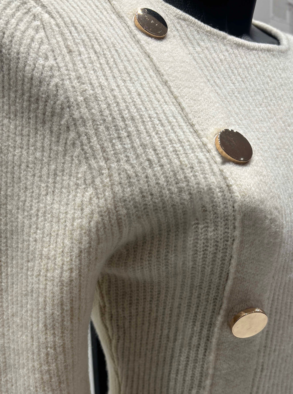 Metal decorative buttons for sweaters in spring, autumn and winter art.6086