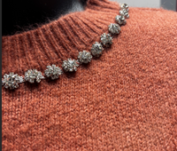 Mid-length sleeve girl necklace art：6062